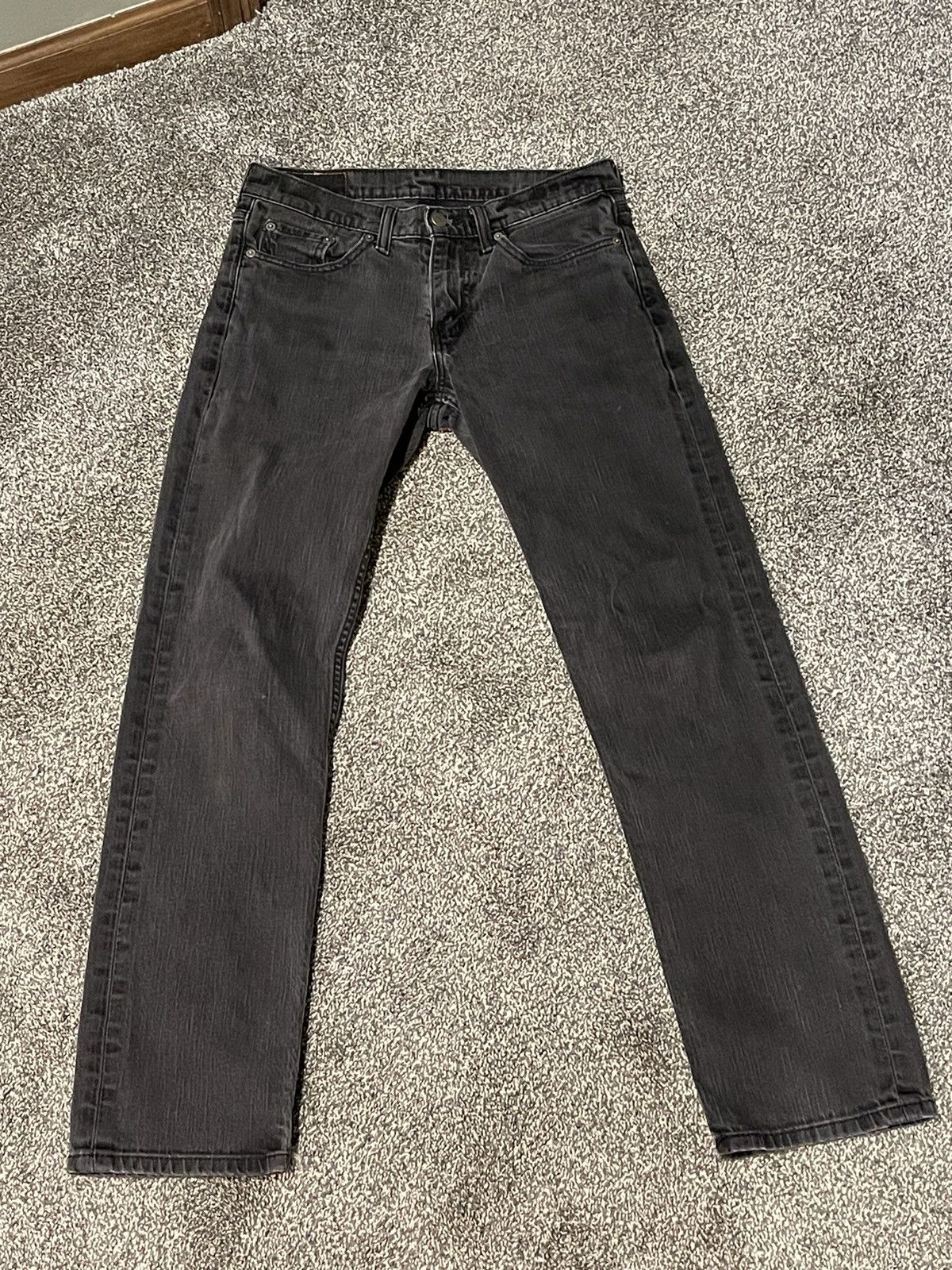 Levi's × Vintage Faded Black Vintage Levis 514 30 x 32 Size US 30 / EU 46 - 3 Thumbnail