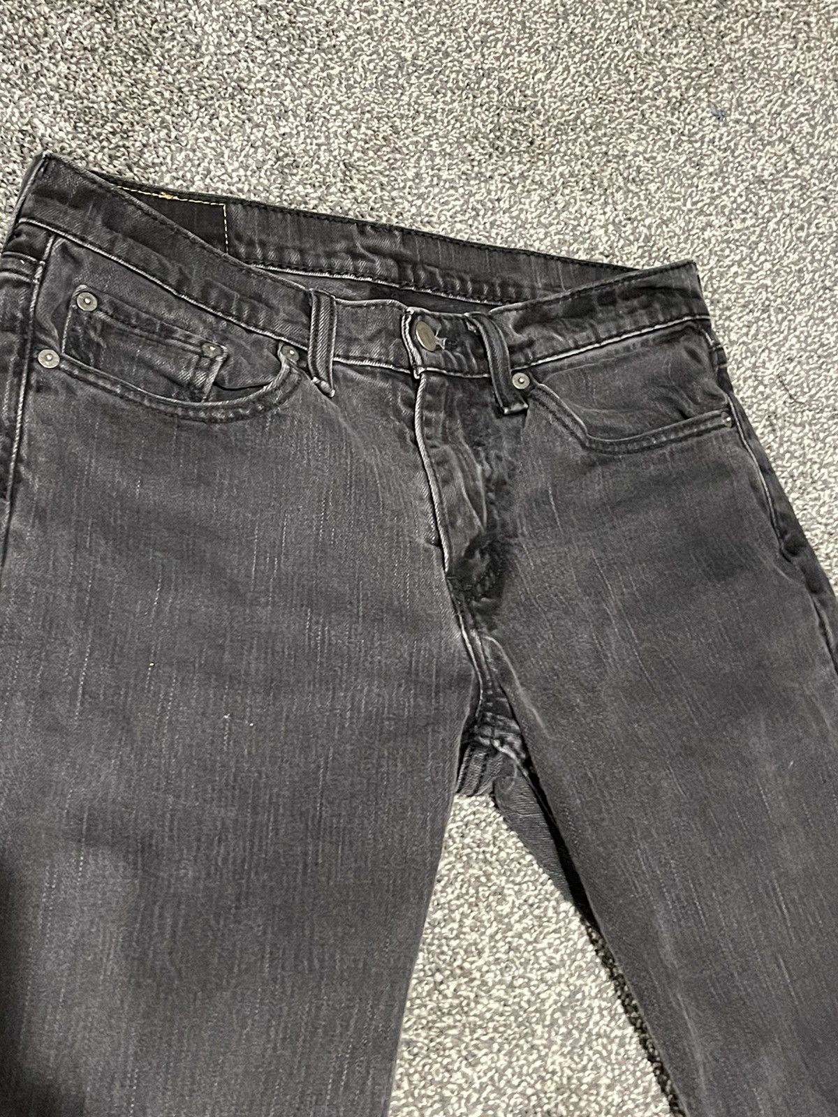 Levi's × Vintage Faded Black Vintage Levis 514 30 x 32 Size US 30 / EU 46 - 4 Thumbnail
