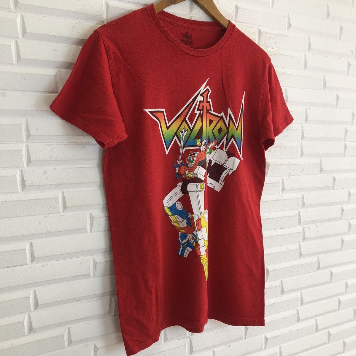 Cartoon Network VINTAGE VOLTRON BIG LOGO SHORT SLEEVE TEE Size US S / EU 44-46 / 1 - 4 Thumbnail