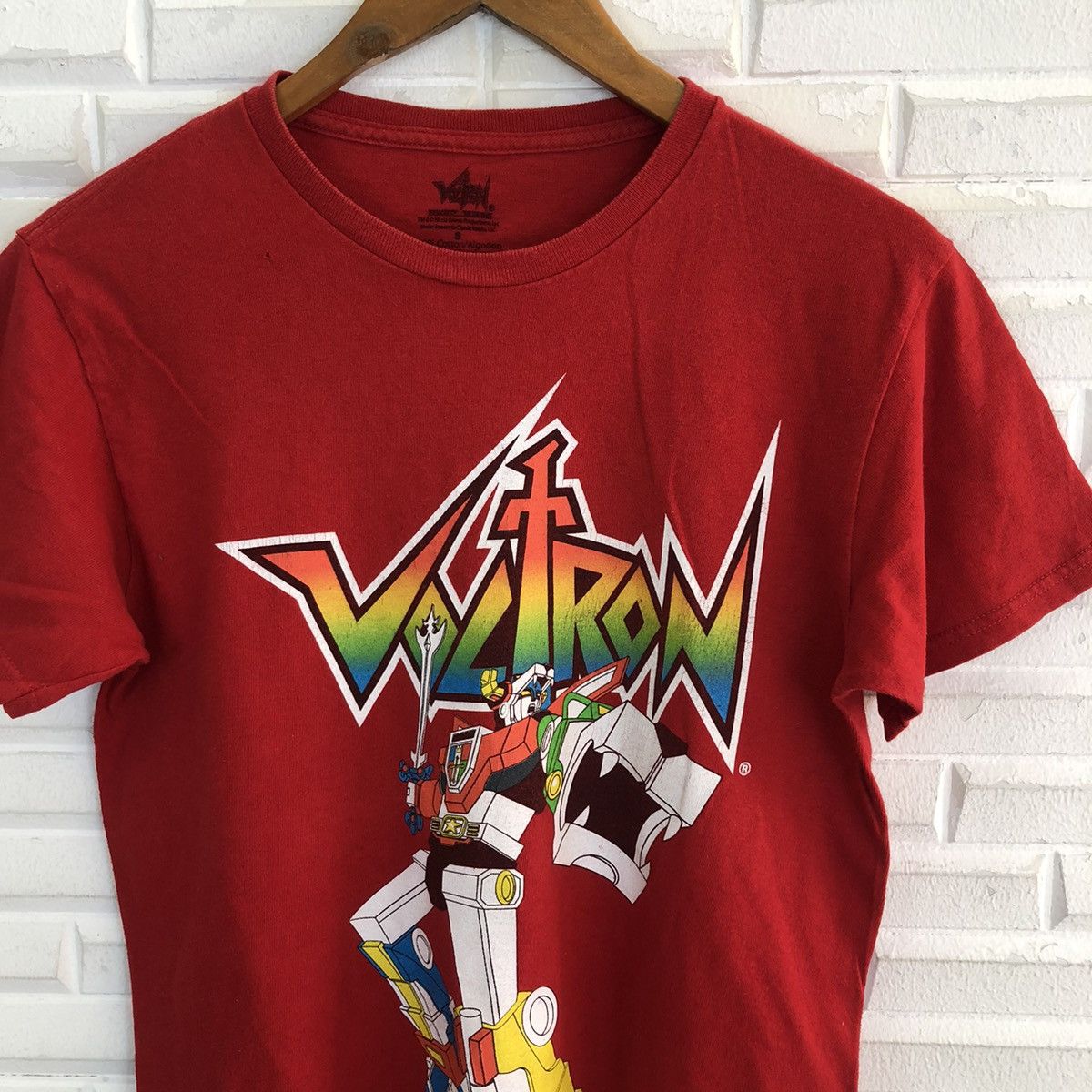 Cartoon Network VINTAGE VOLTRON BIG LOGO SHORT SLEEVE TEE Size US S / EU 44-46 / 1 - 5 Thumbnail