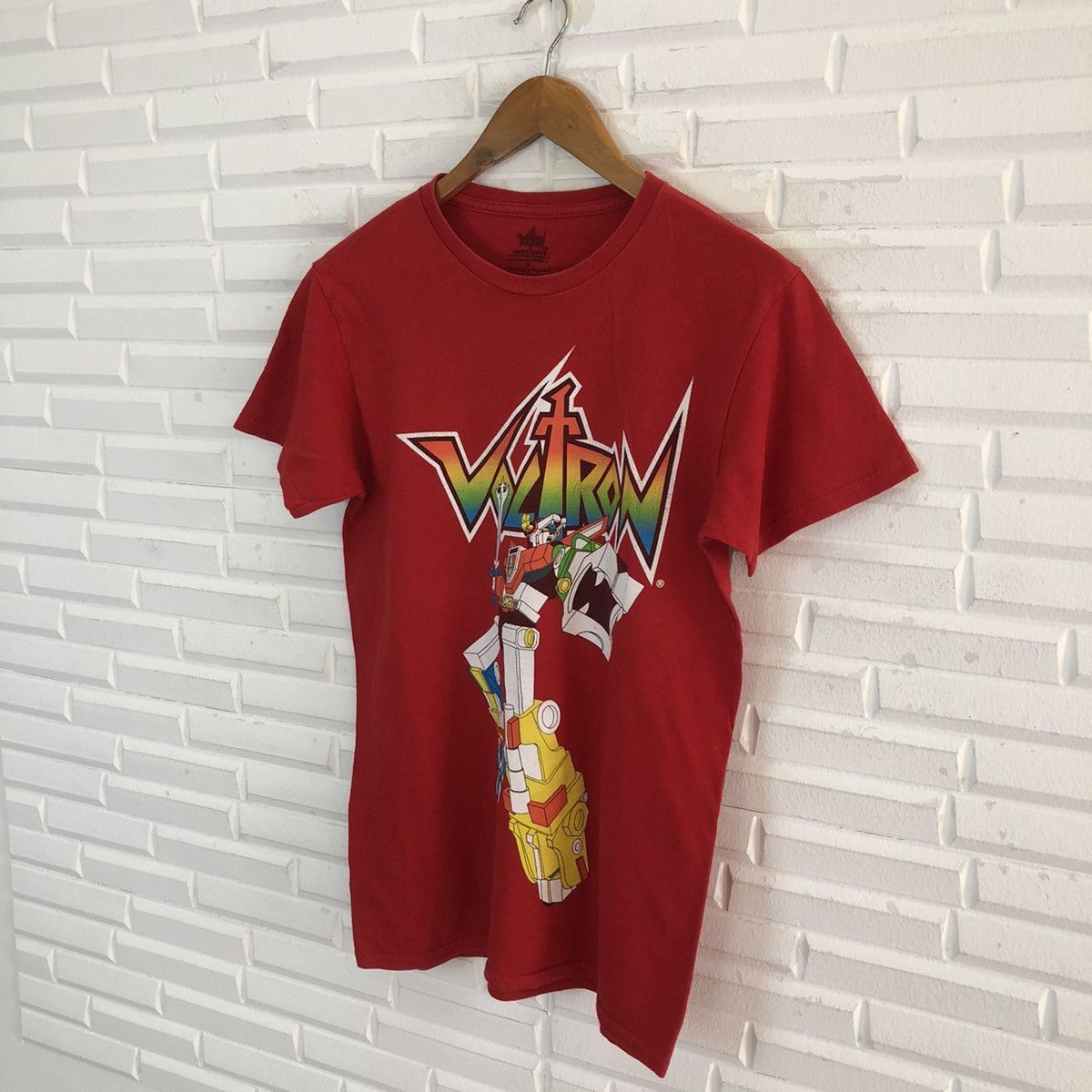 Cartoon Network VINTAGE VOLTRON BIG LOGO SHORT SLEEVE TEE Size US S / EU 44-46 / 1 - 2 Thumbnail
