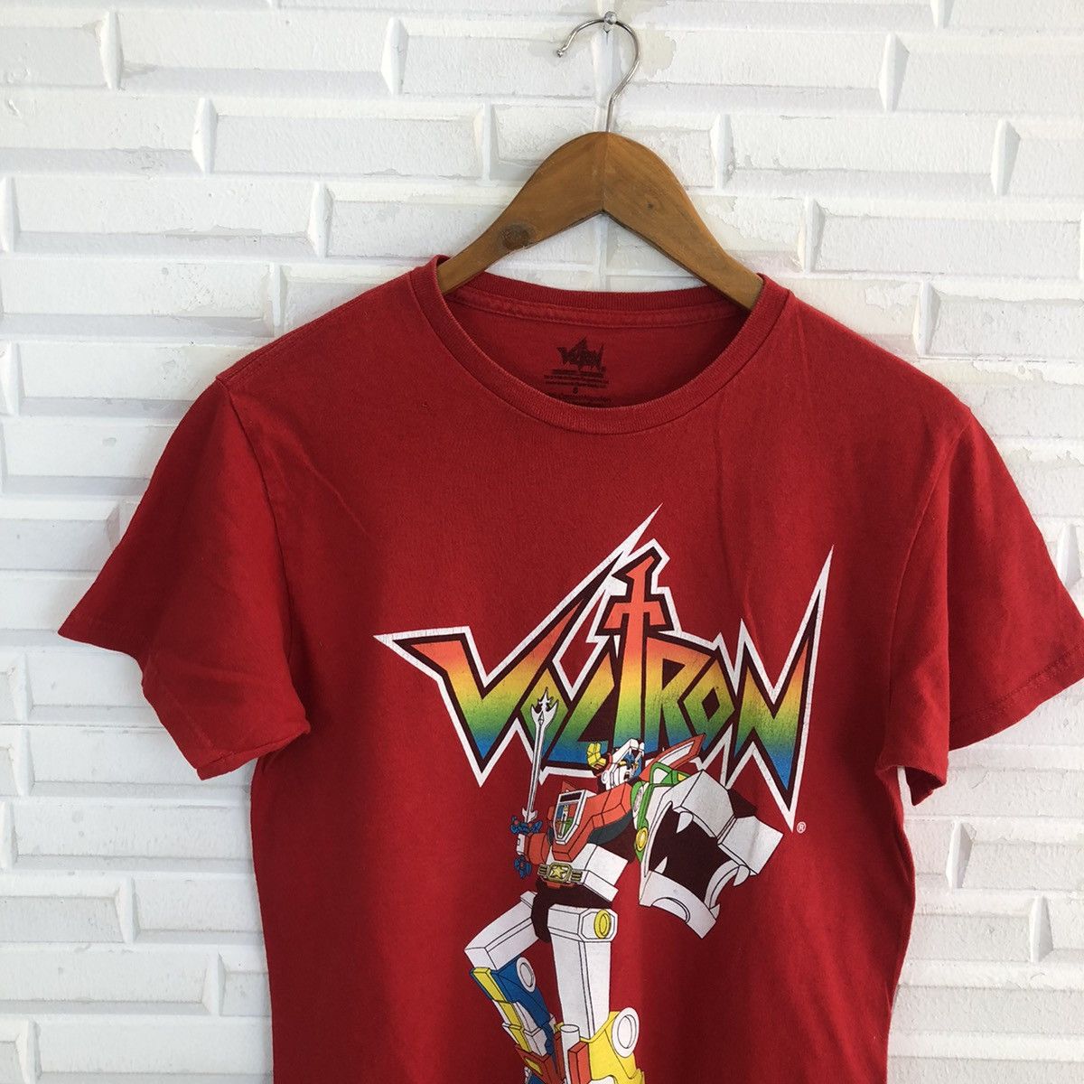 Cartoon Network VINTAGE VOLTRON BIG LOGO SHORT SLEEVE TEE Size US S / EU 44-46 / 1 - 3 Thumbnail