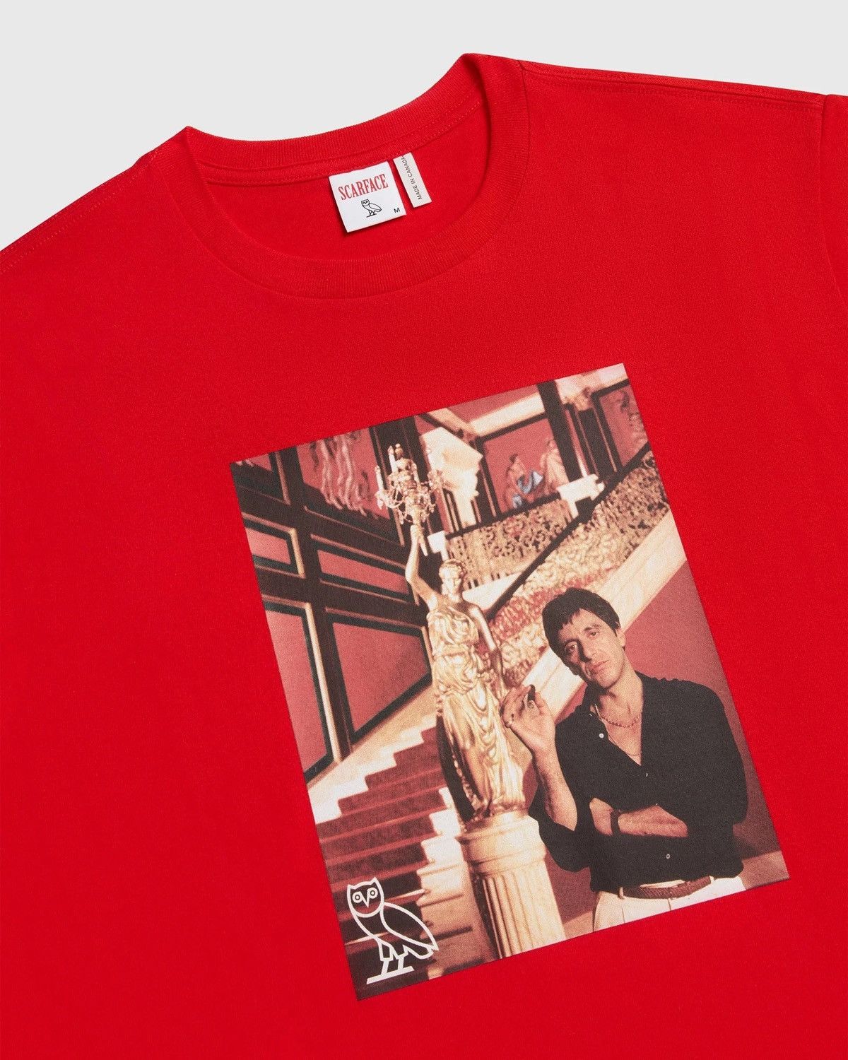 Drake × October's Very Own *RARE* OVO x SCARFACE TONY MONTANA T-SHIRT TEE BRAND NEW Size US M / EU 48-50 / 2 - 7 Thumbnail