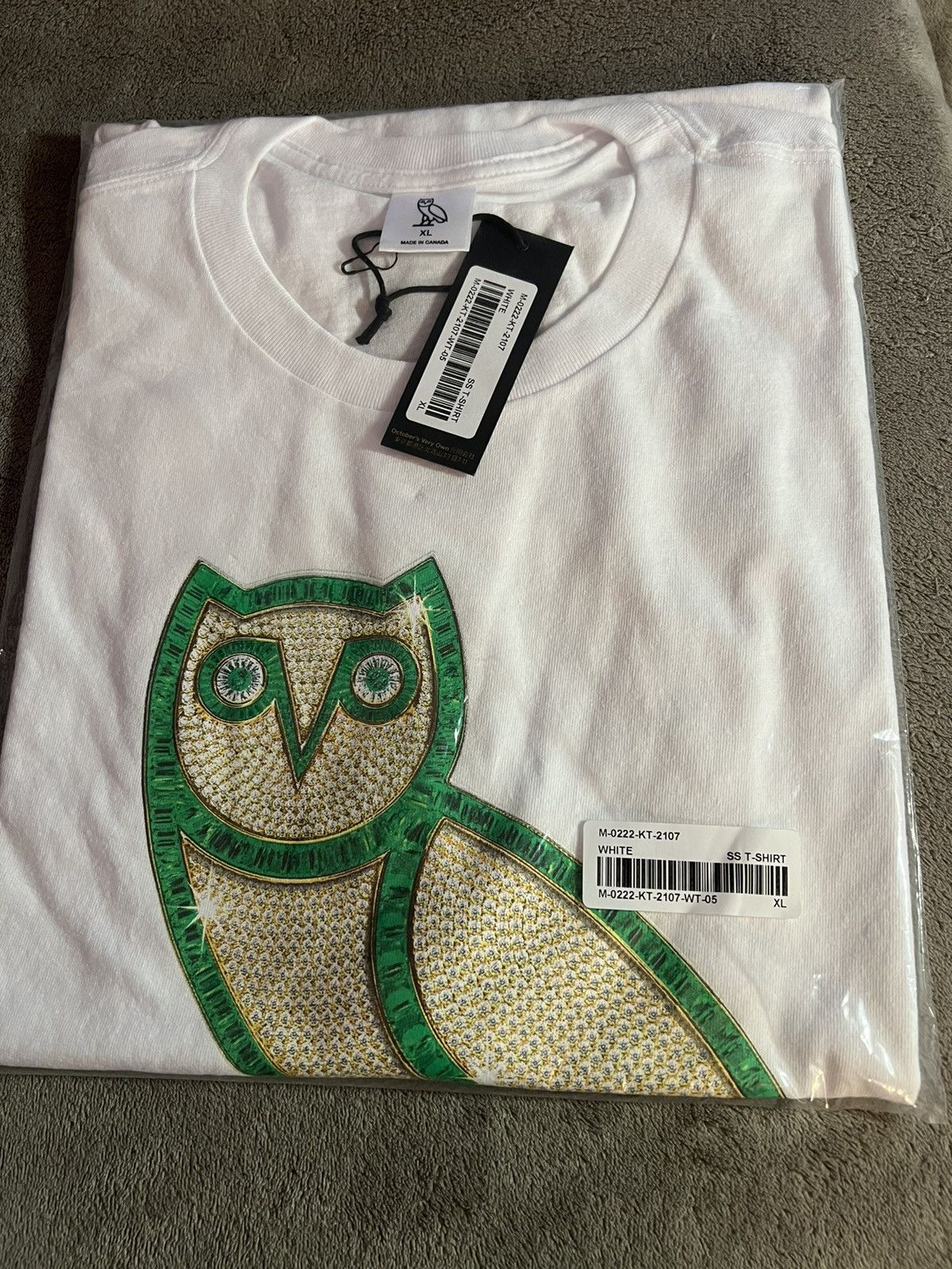 OVO T-Shirt x Pen & Pixel Jewel Owl Tee (BRAND NEW) RARE