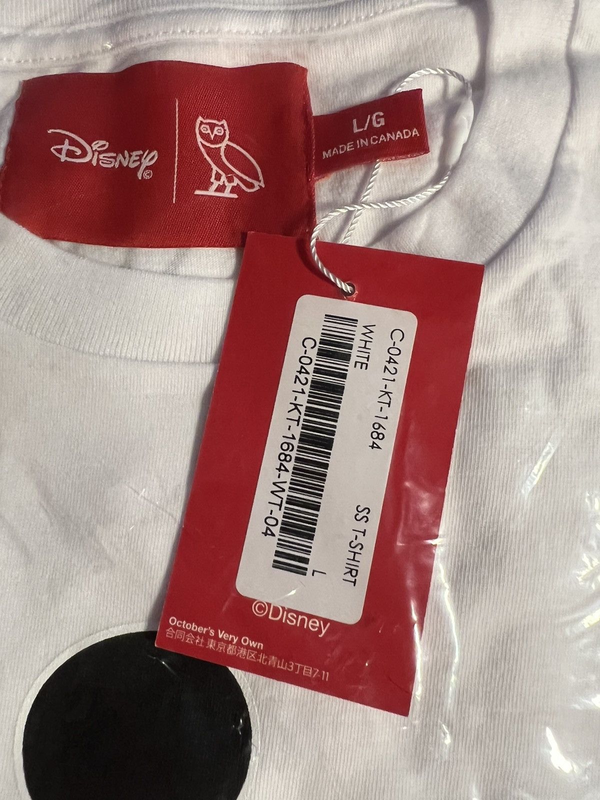 Disney × Mickey Mouse × October's Very Own RARE OVO x DISNEY CLASSIC MICKEY MOUSE T-SHIRT TEE BRAND NEW Size US L / EU 52-54 / 3 - 3 Thumbnail