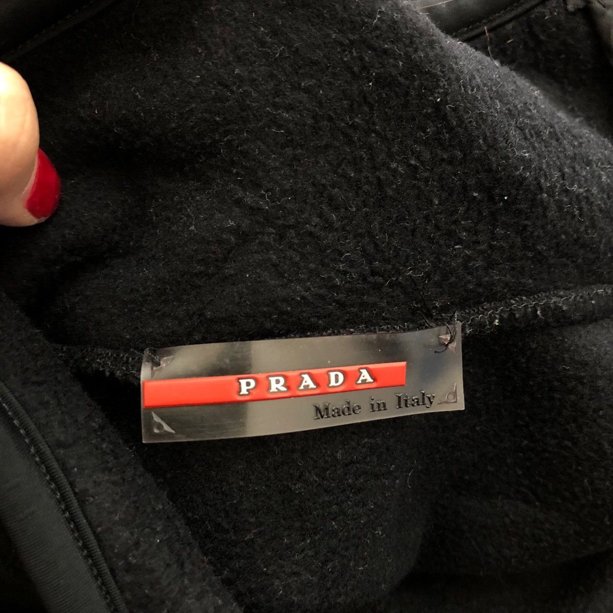 Prada Vintage PRADA SPORT Technical Fleece Mock Neck Made In Italy Size US S / EU 44-46 / 1 - 3 Thumbnail