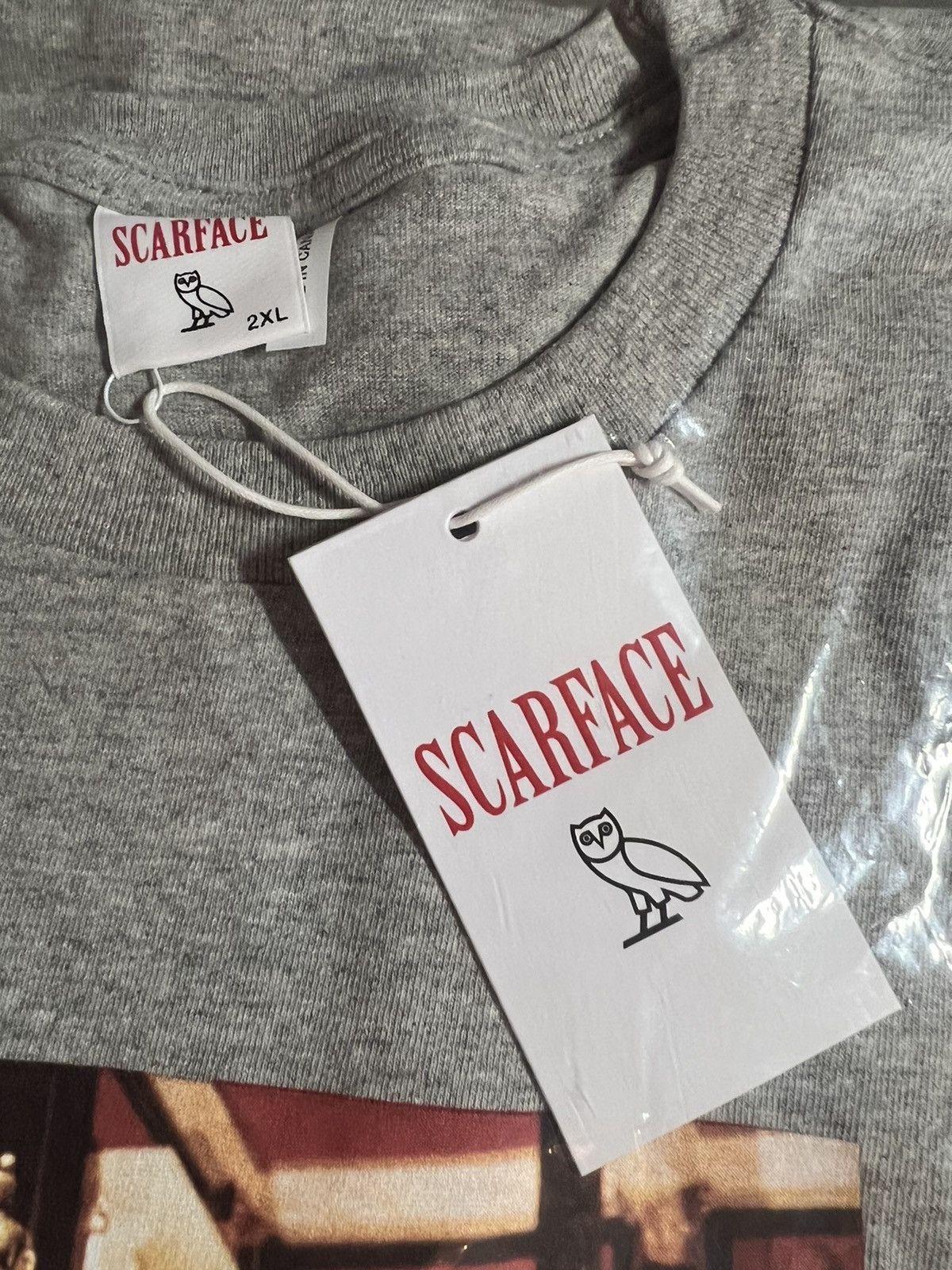 Drake × October's Very Own RARE OVO T-SHIRT x SCARFACE TONY MONTANA TEE BRAND NEW Size US XXL / EU 58 / 5 - 4 Thumbnail