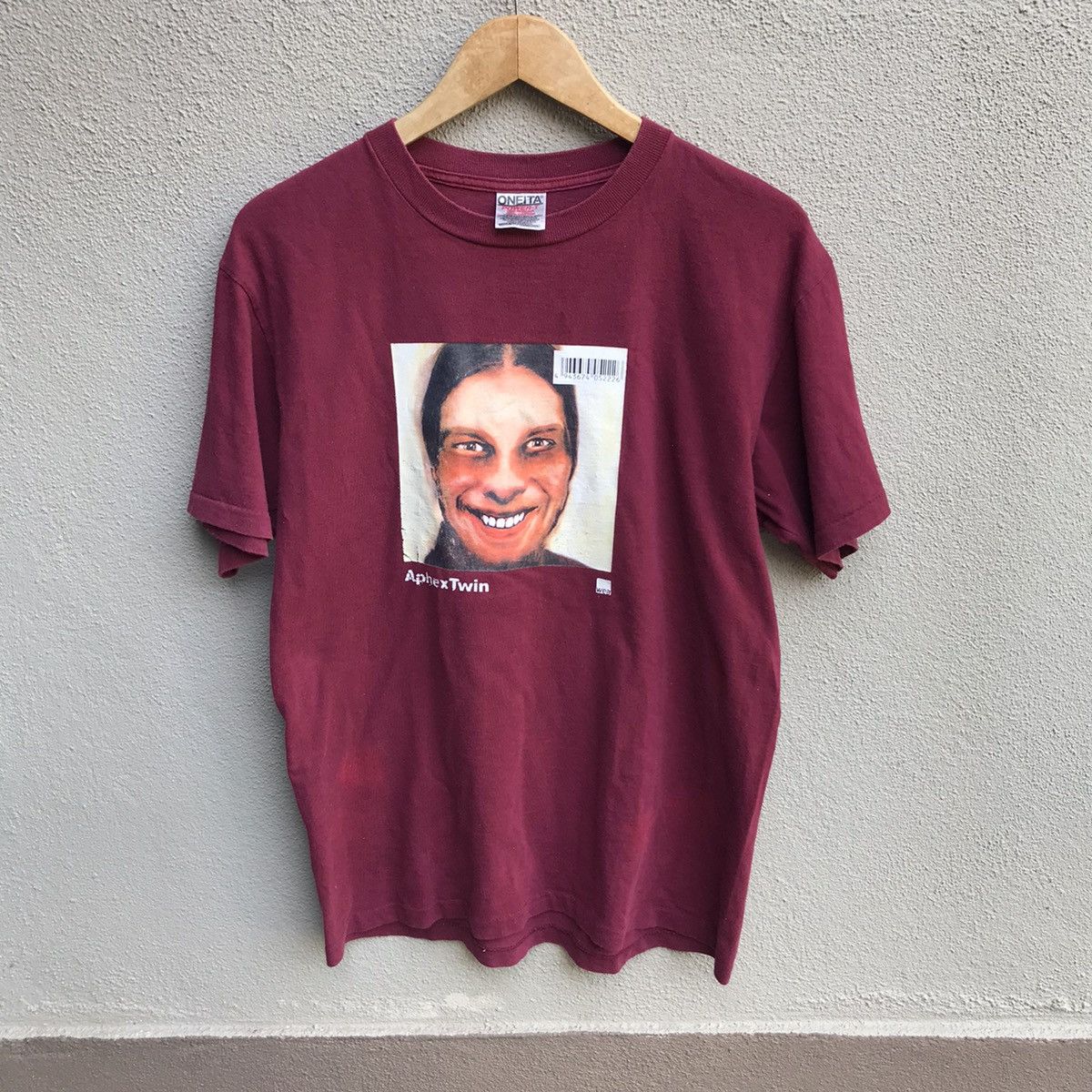 Band Tees Vintage rare 90s APHEX TWIN tee dj techno Size US M / EU 48-50 / 2 - 1 Thumbnail