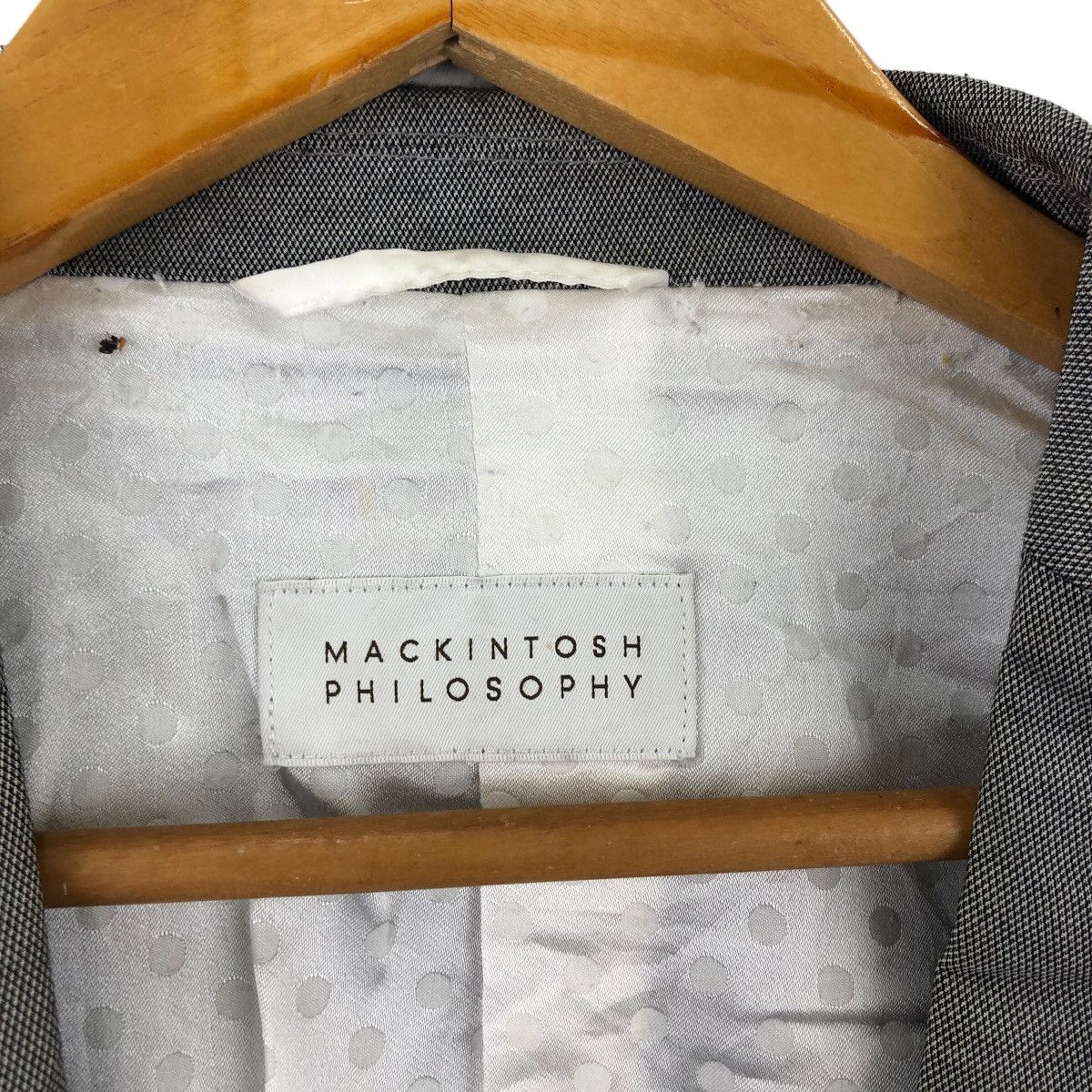 Mackintosh MACKINTOSH PHILOSOPHY Peacoat Two Button Coats Blazer Size 46R - 3 Thumbnail