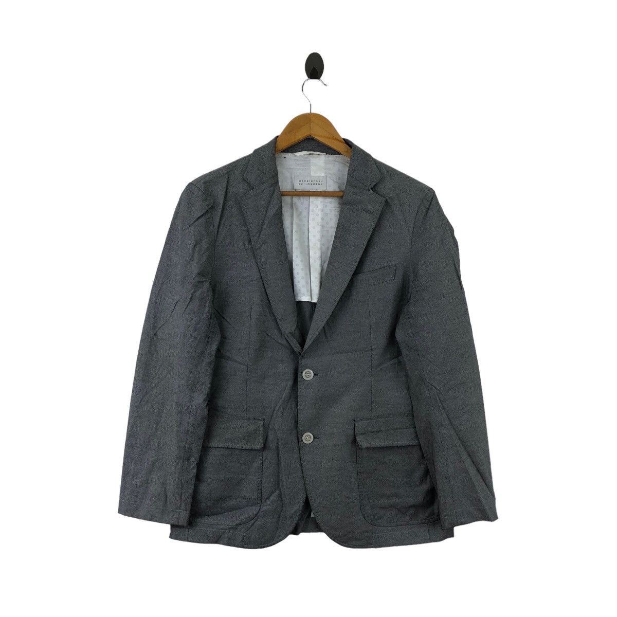 Mackintosh MACKINTOSH PHILOSOPHY Peacoat Two Button Coats Blazer Size 46R - 1 Thumbnail
