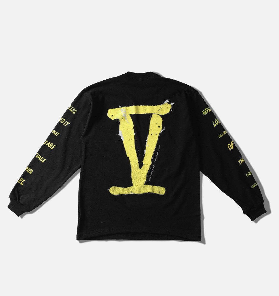 Hypebeast THE WEEKND BBTM TRACKLIST 5 YR ANNIVERSARY LONGSLEEVE TEE Size US S / EU 44-46 / 1 - 2 Thumbnail