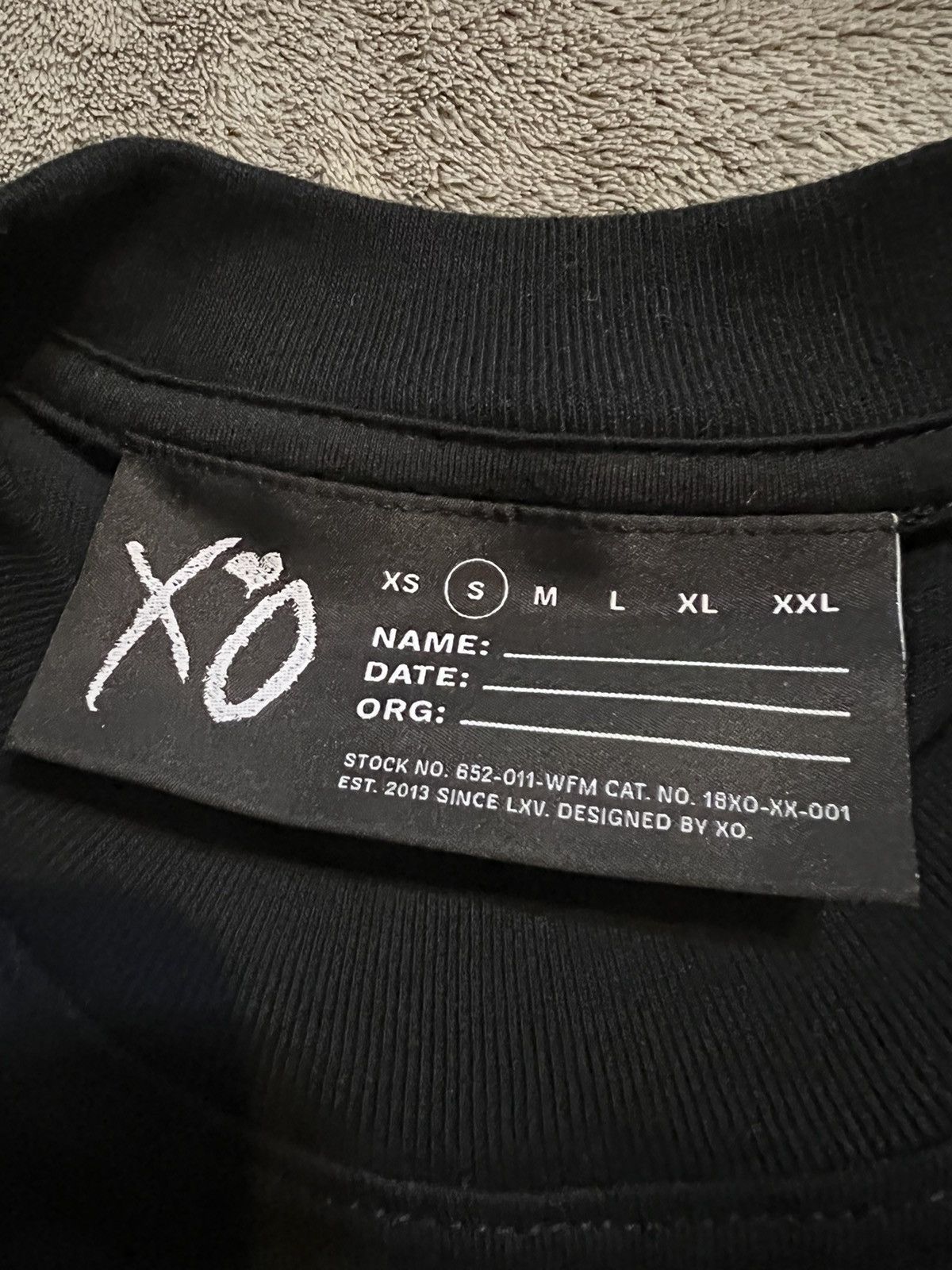 Hypebeast THE WEEKND BBTM TRACKLIST 5 YR ANNIVERSARY LONGSLEEVE TEE Size US S / EU 44-46 / 1 - 5 Thumbnail