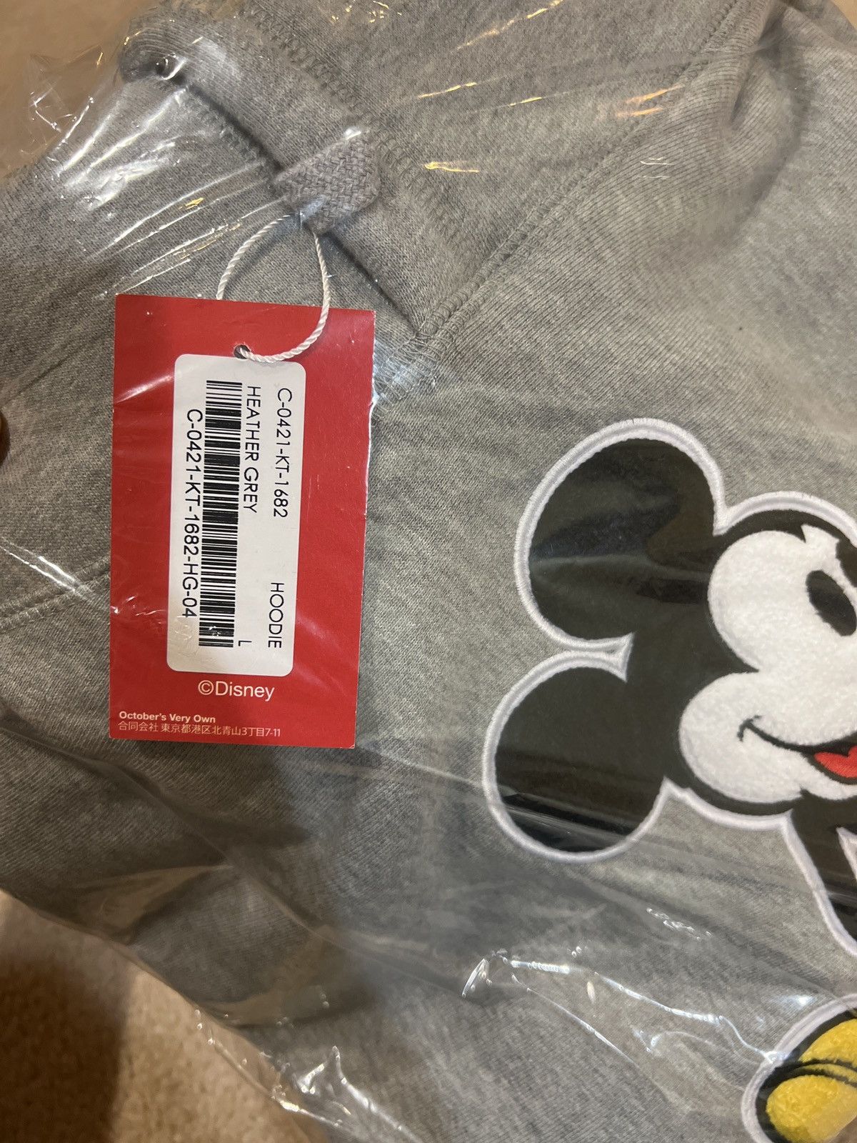 Disney × October's Very Own *RARE* OVO HOODIE x DISNEY CLASSIC MICKEY MOUSE (BRAND NEW) Size US L / EU 52-54 / 3 - 8 Thumbnail