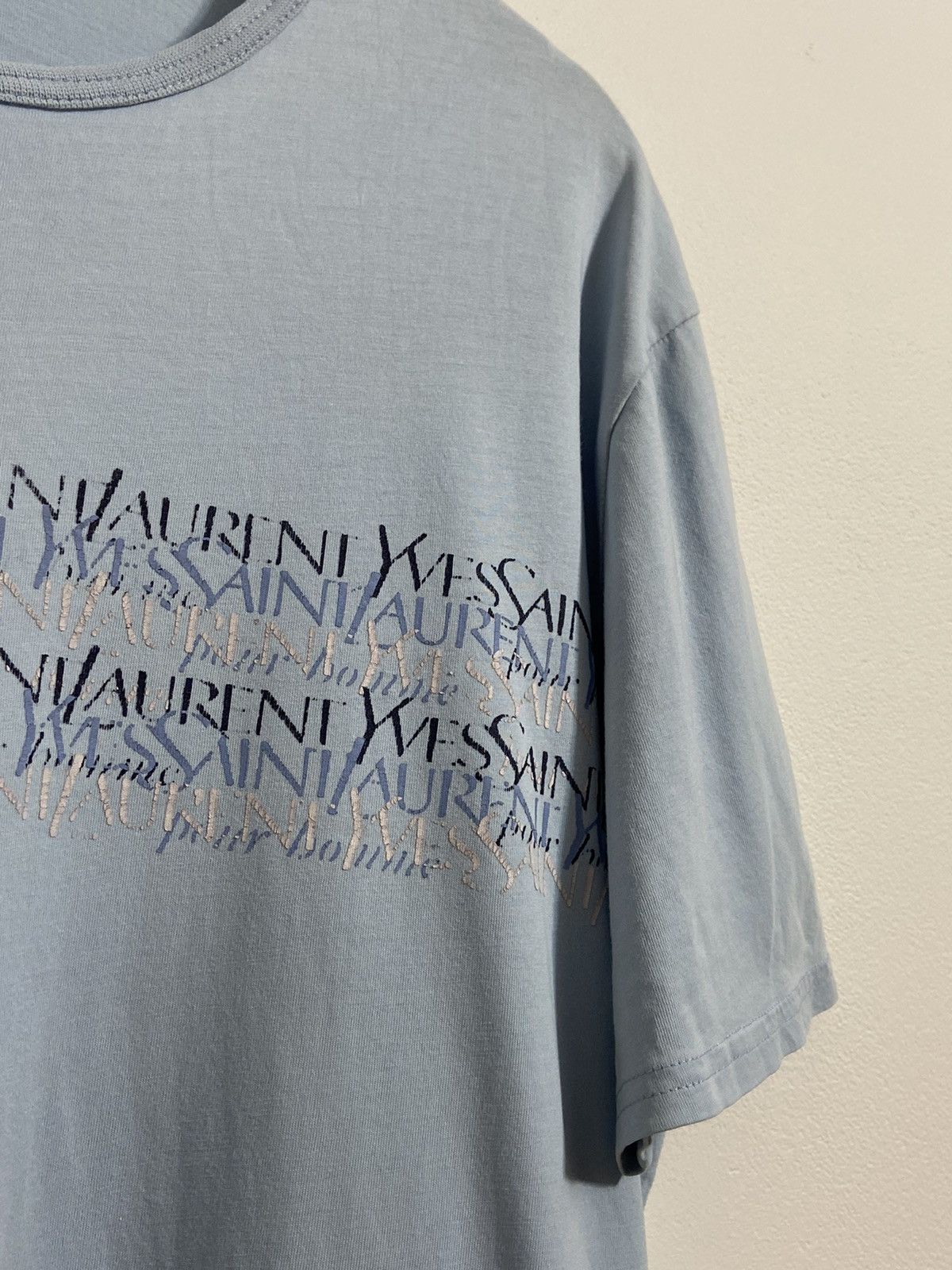 Yves Saint Laurent Yves Saint Laurent Men’s Shirt Big Logo Size US L / EU 52-54 / 3 - 6 Thumbnail