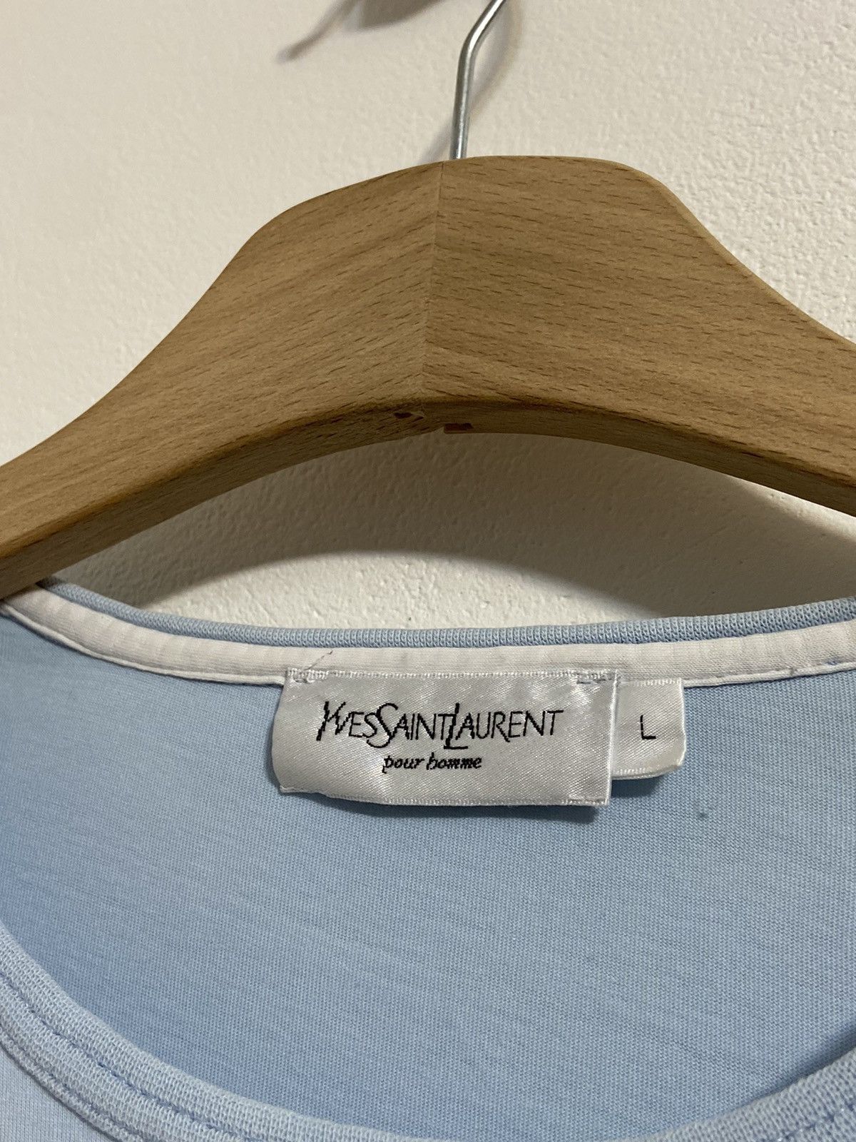 Yves Saint Laurent Yves Saint Laurent Men’s Shirt Big Logo Size US L / EU 52-54 / 3 - 5 Thumbnail