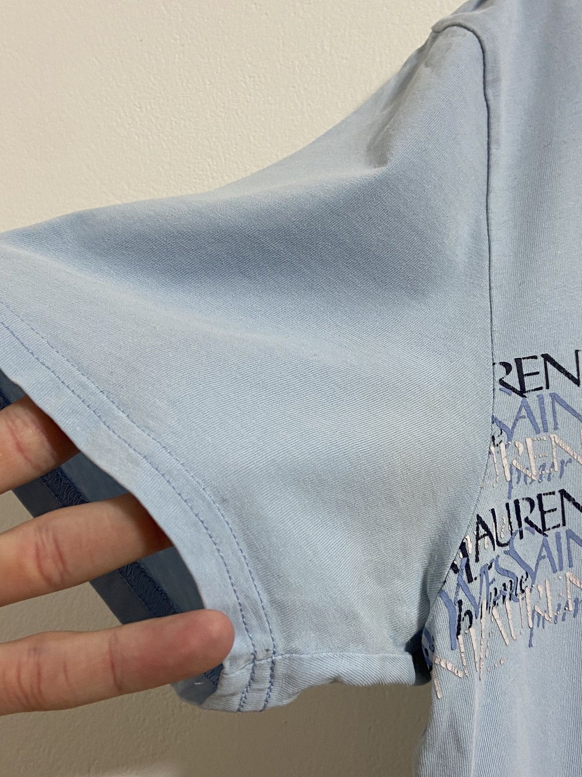 Yves Saint Laurent Yves Saint Laurent Men’s Shirt Big Logo Size US L / EU 52-54 / 3 - 10 Thumbnail