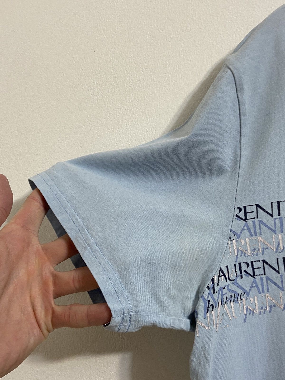Yves Saint Laurent Yves Saint Laurent Men’s Shirt Big Logo Size US L / EU 52-54 / 3 - 9 Thumbnail