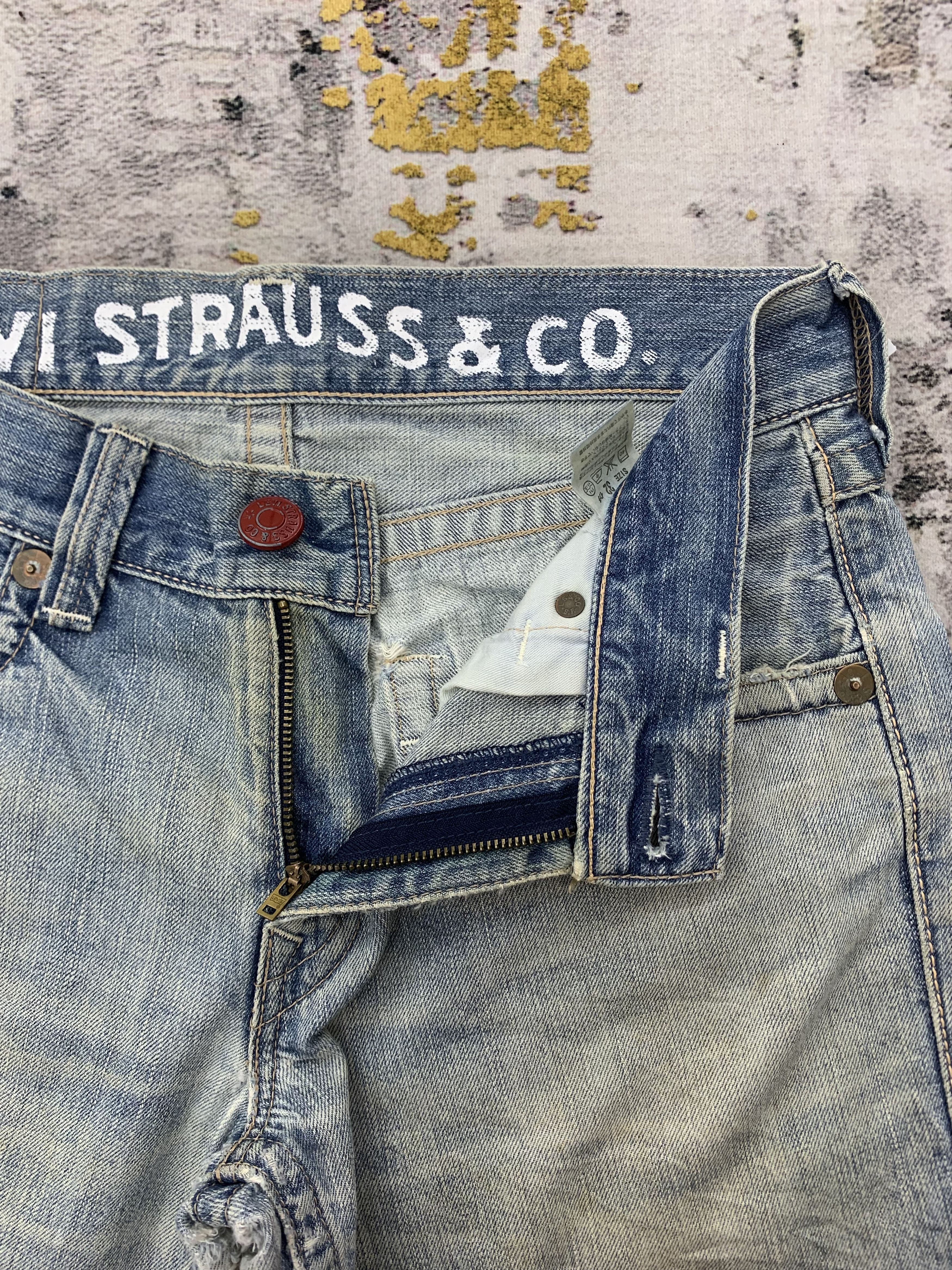 Levi's Vintage Levi's 502 Denim 34x33 Distressed Faded Size US 34 / EU 50 - 3 Thumbnail