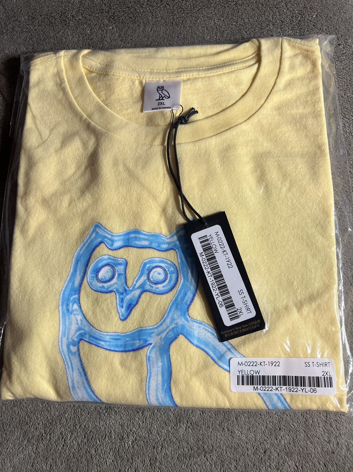 Drake × October's Very Own OVO T-Shirt Liquid Owl Tee (BRAND NEW) Size US XXL / EU 58 / 5 - 1 Thumbnail