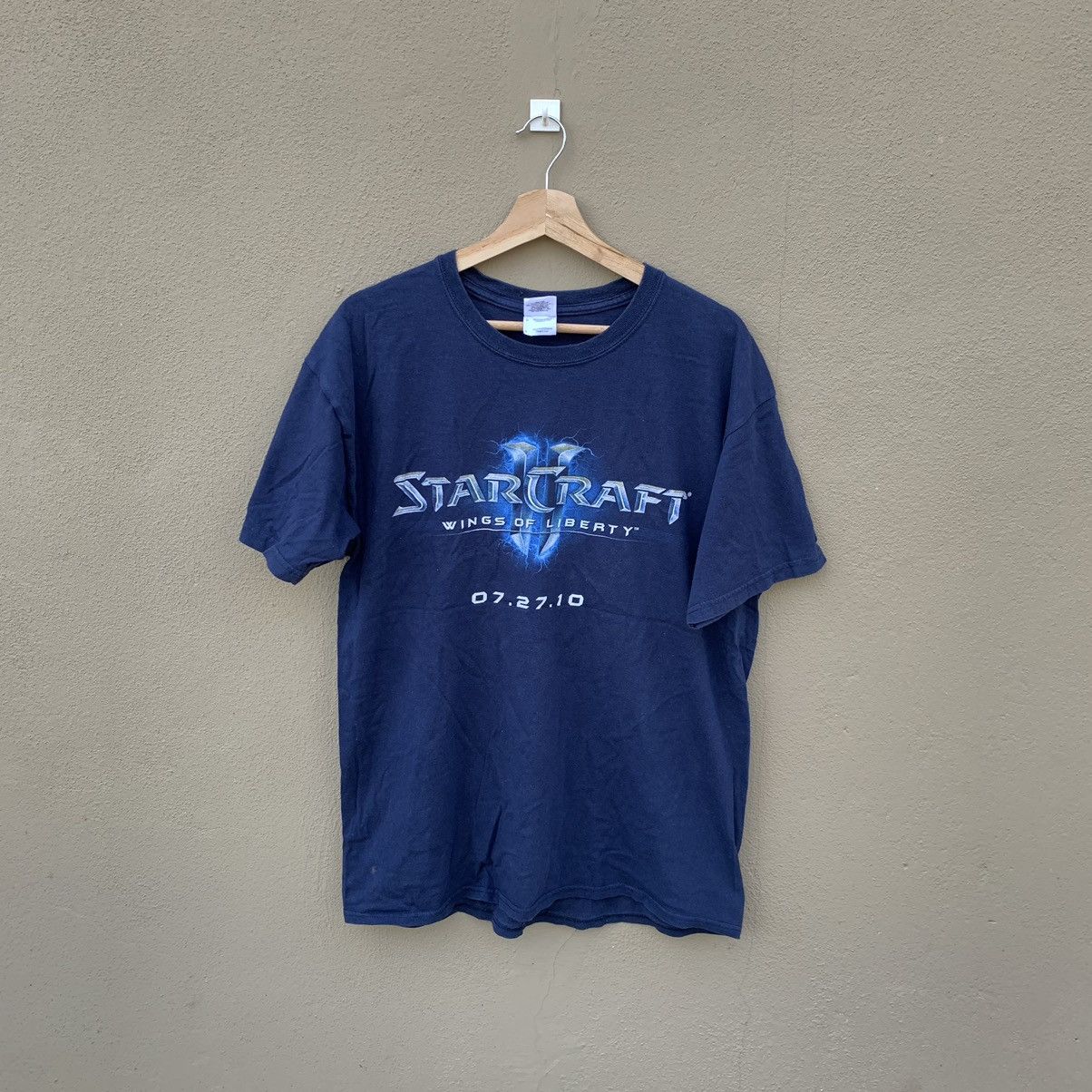 The Game Vintage StarCraft 2 Wing Of Liberty Tshirt Game Size US L / EU 52-54 / 3 - 1 Thumbnail