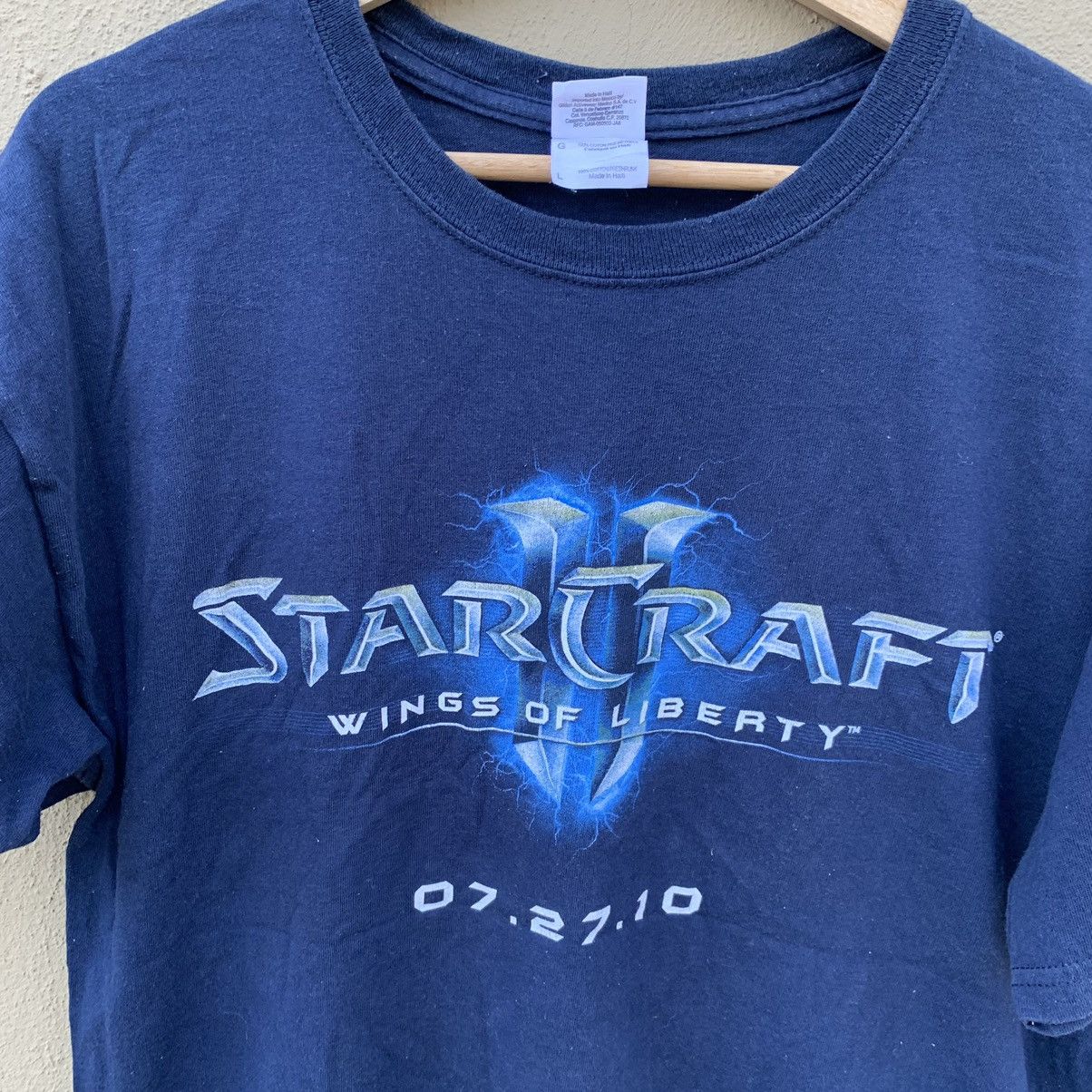 The Game Vintage StarCraft 2 Wing Of Liberty Tshirt Game Size US L / EU 52-54 / 3 - 2 Thumbnail