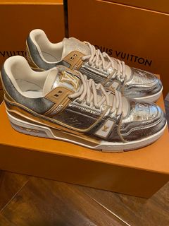 Louis Vuitton Virgil LV Runner Tactic Silver White Trainers