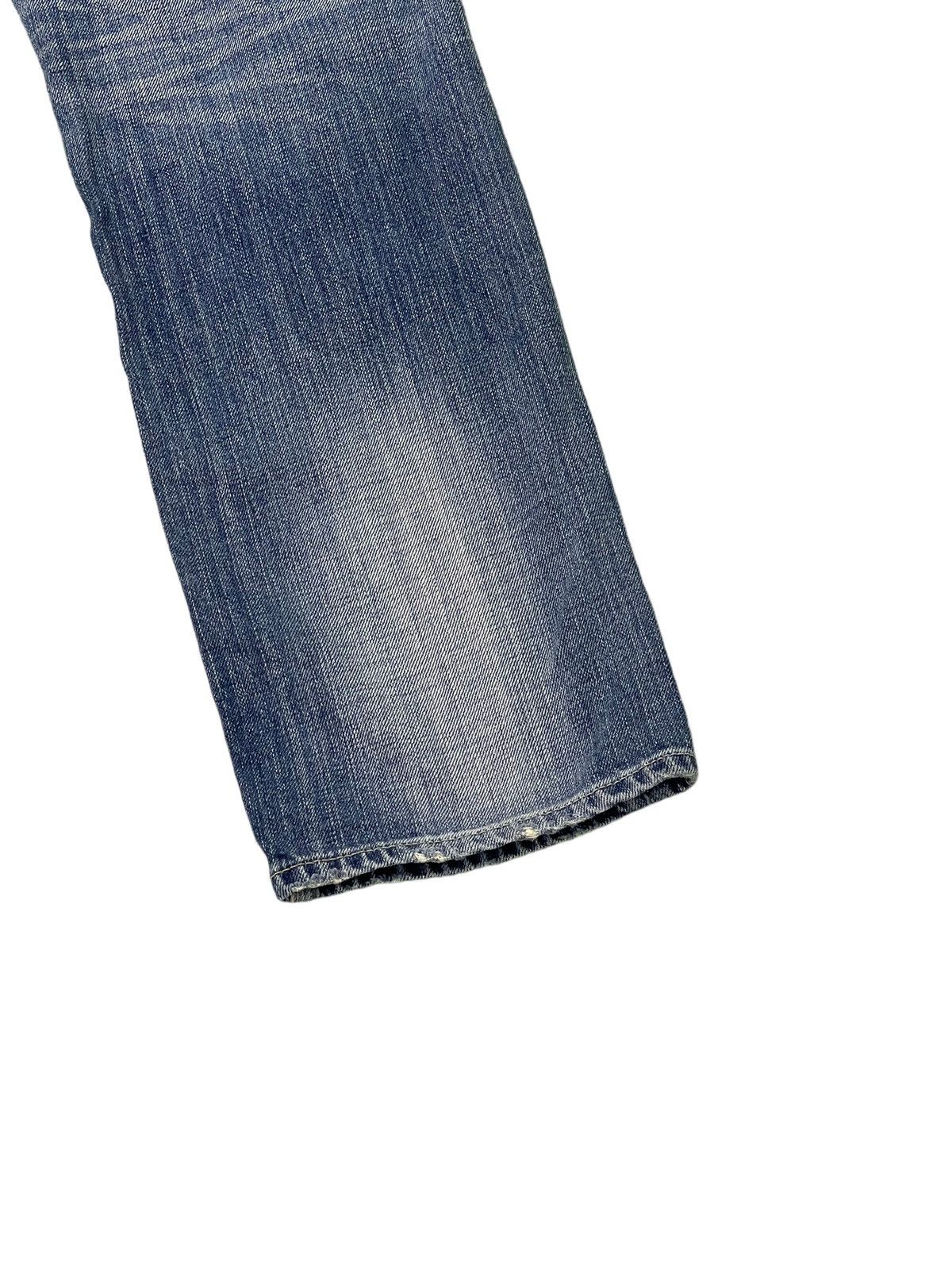 Japanese Brand Slim Jeans Cepo Japan Patchwork Boro Denim Distress 13🟦 Size US 31 - 15 Thumbnail