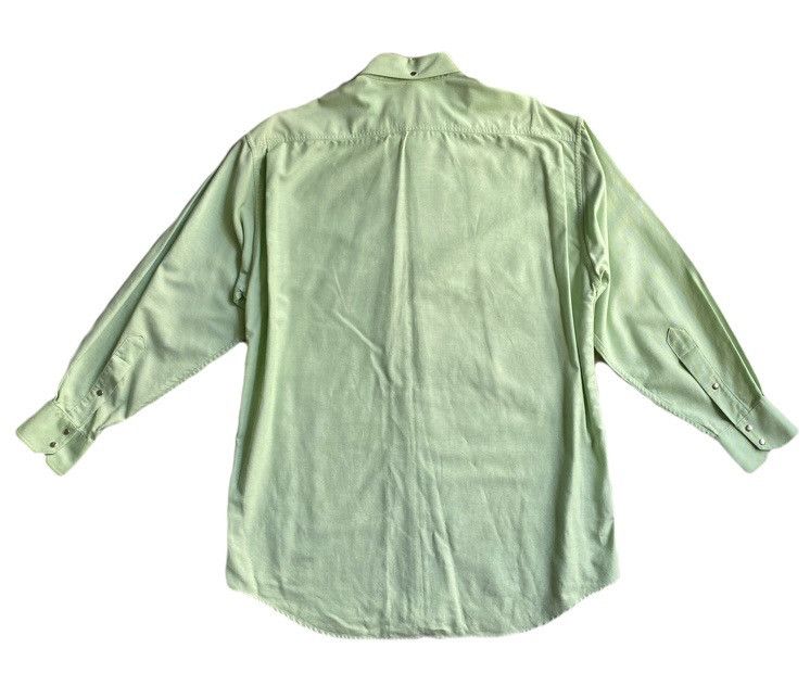 Mugler × Thierry Mugler × Vintage Vintage Mugler Rivet Snap Buttons Shirt Made In France Size US S / EU 44-46 / 1 - 2 Thumbnail