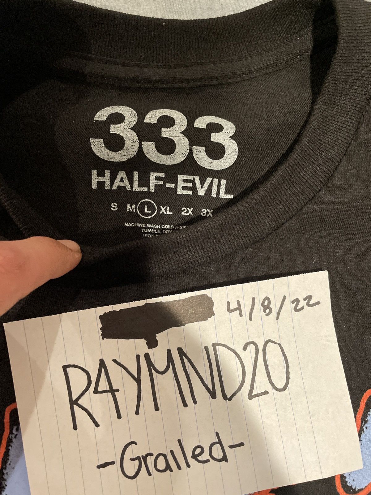 Half Evil Half evil extraterrestrial research t shirt Size US L / EU 52-54 / 3 - 2 Thumbnail