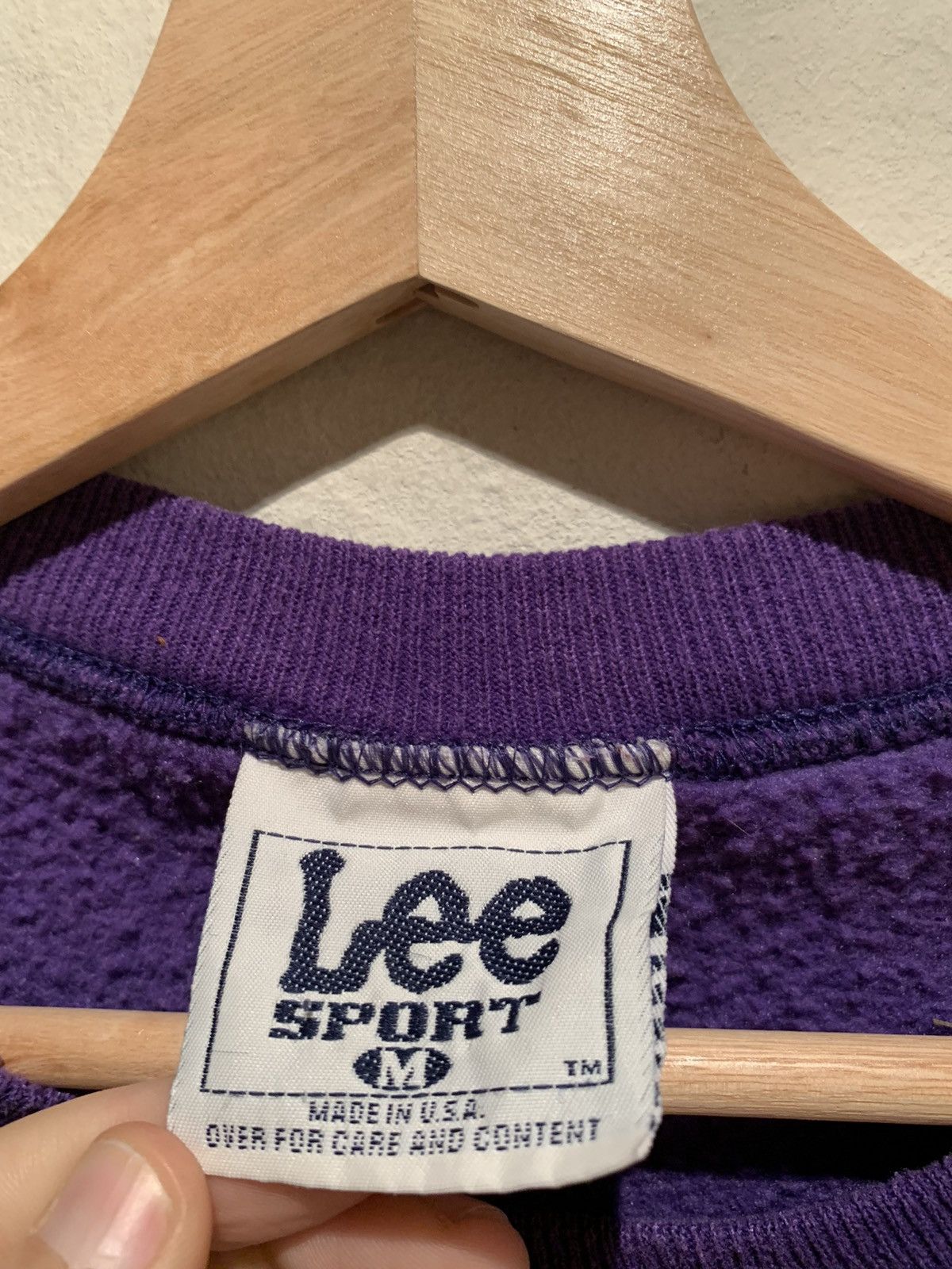 Lee × Nutmeg × Vintage *RARE* Vintage Sacramento Kings Nutmeg Lee Sport Sweatshirt Size US L / EU 52-54 / 3 - 7 Thumbnail