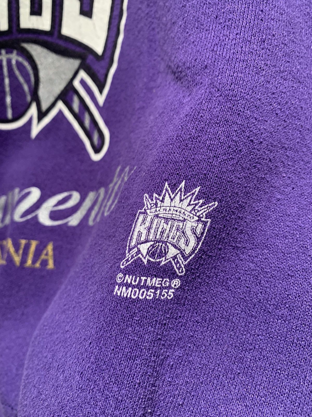 Lee × Nutmeg × Vintage *RARE* Vintage Sacramento Kings Nutmeg Lee Sport Sweatshirt Size US L / EU 52-54 / 3 - 3 Thumbnail