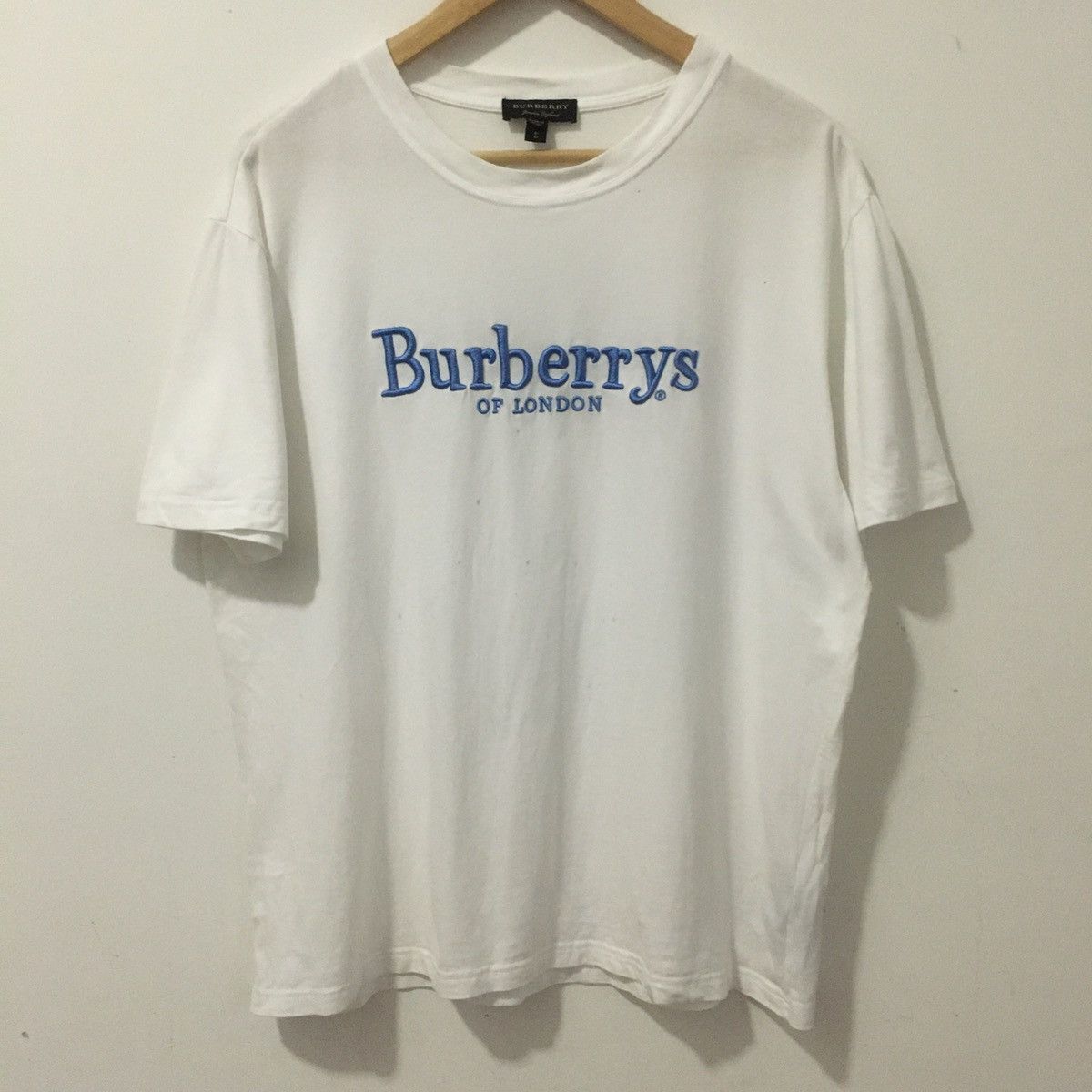 Burberry × Vintage Burberry Embroidery Logo Made In Italy x Vintage Size US L / EU 52-54 / 3 - 1 Thumbnail
