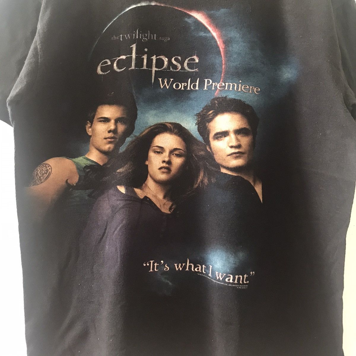 Vintage Twilight Saga Eclipse Promo Tshirt x Movie x vintage Size US M / EU 48-50 / 2 - 2 Thumbnail
