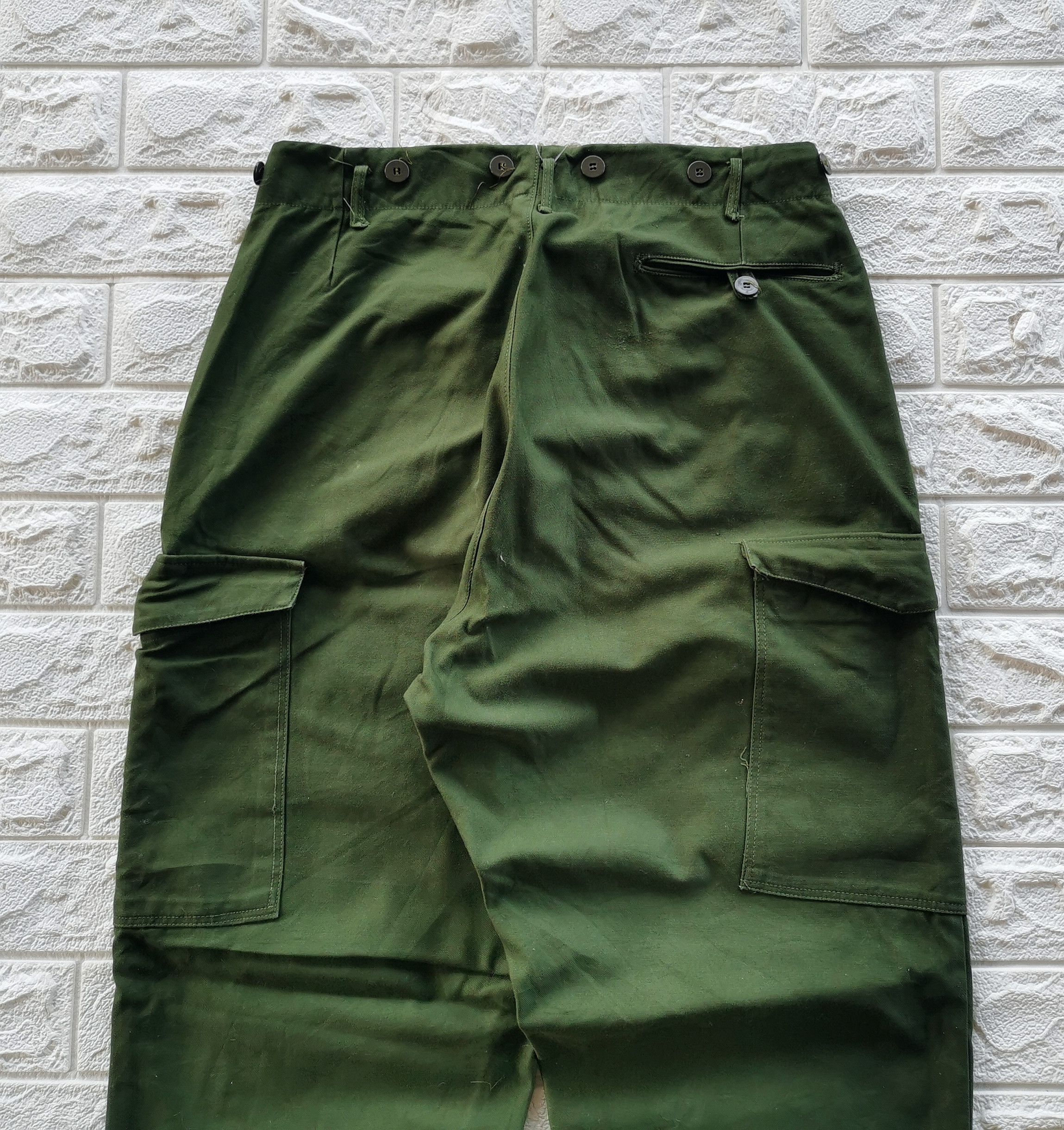 Army Of Me × Vintage Vintage Army Trousers Pants Size US 32 / EU 48 - 6 Thumbnail