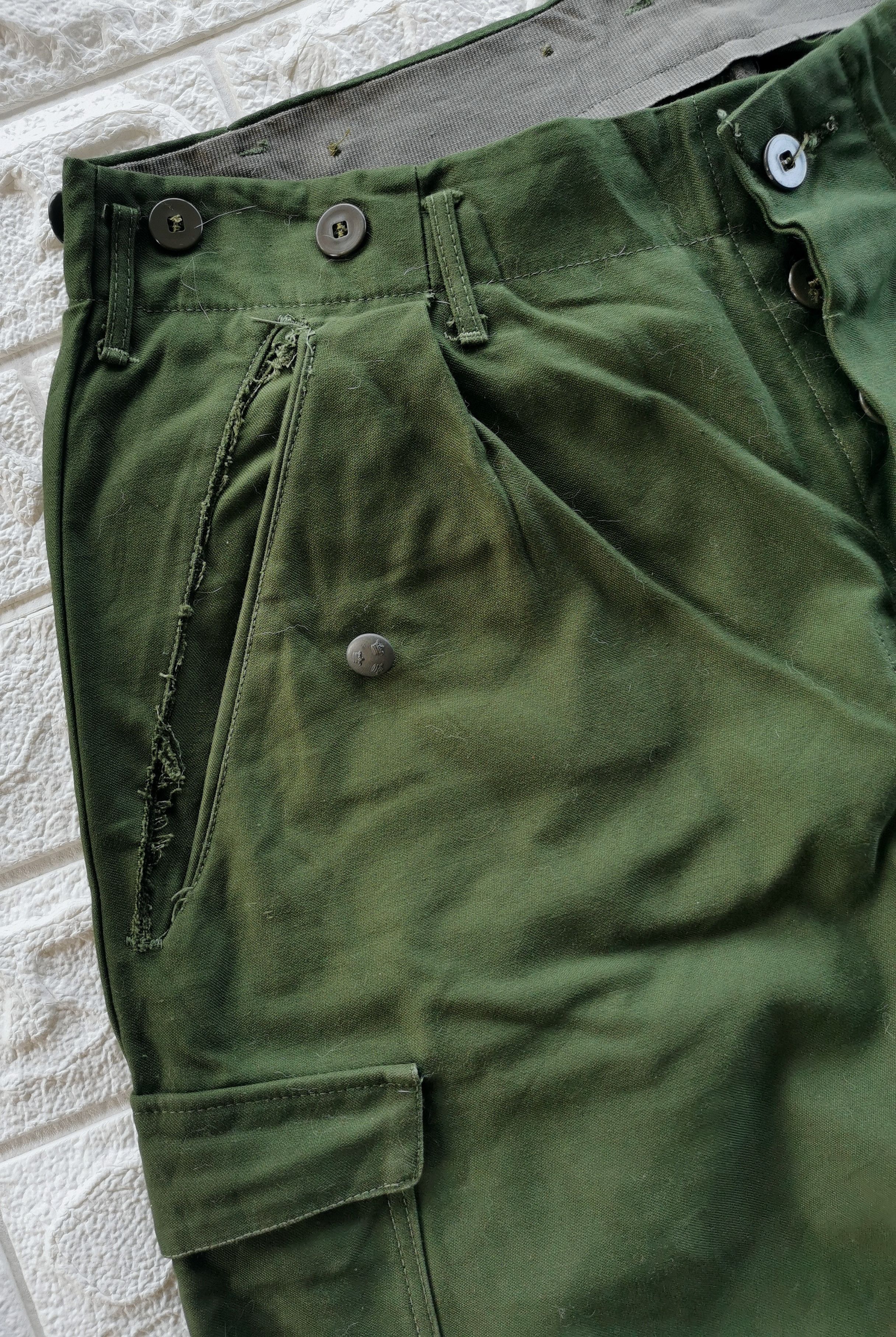 Army Of Me × Vintage Vintage Army Trousers Pants Size US 32 / EU 48 - 4 Thumbnail