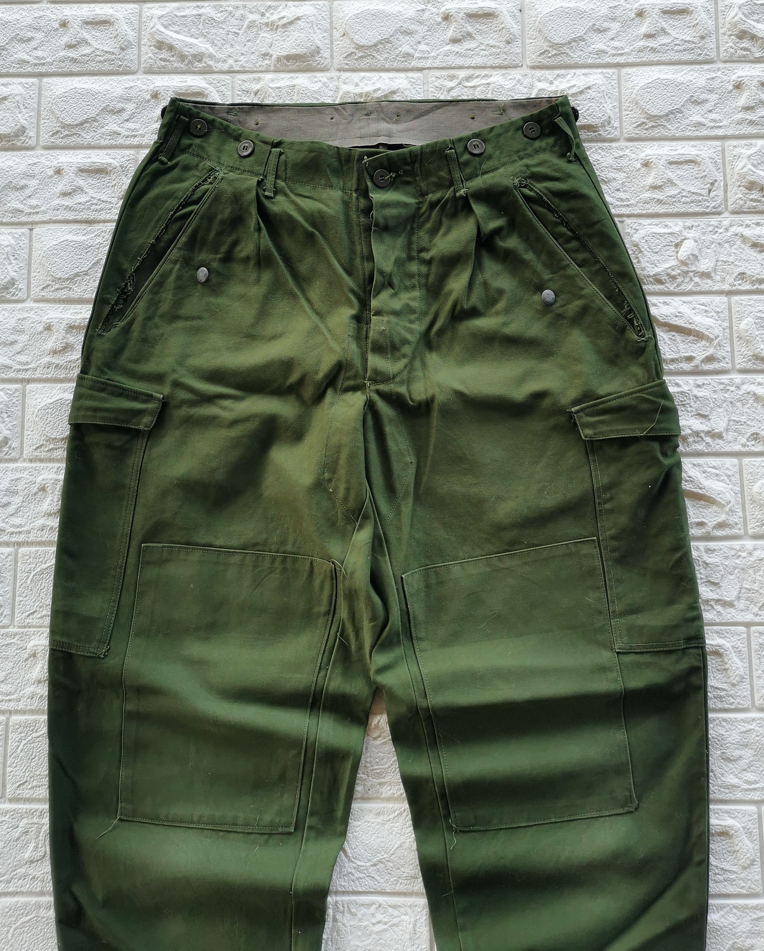 Army Of Me × Vintage Vintage Army Trousers Pants Size US 32 / EU 48 - 2 Thumbnail