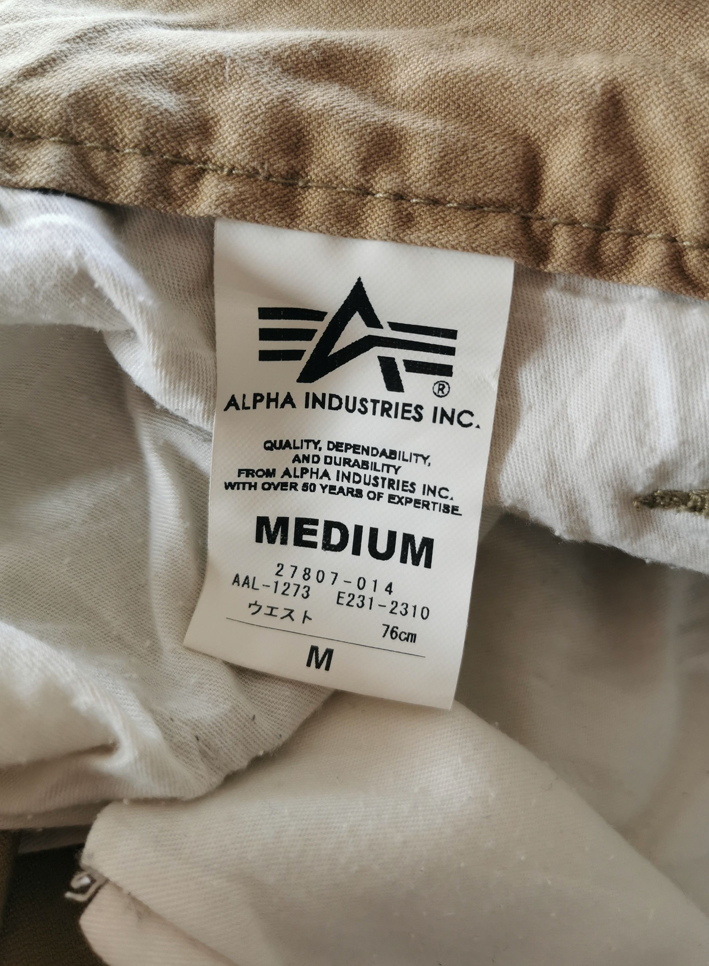 Alpha Industries Alpha Industries Cargo Short Pants Size US 34 / EU 50 - 2 Thumbnail