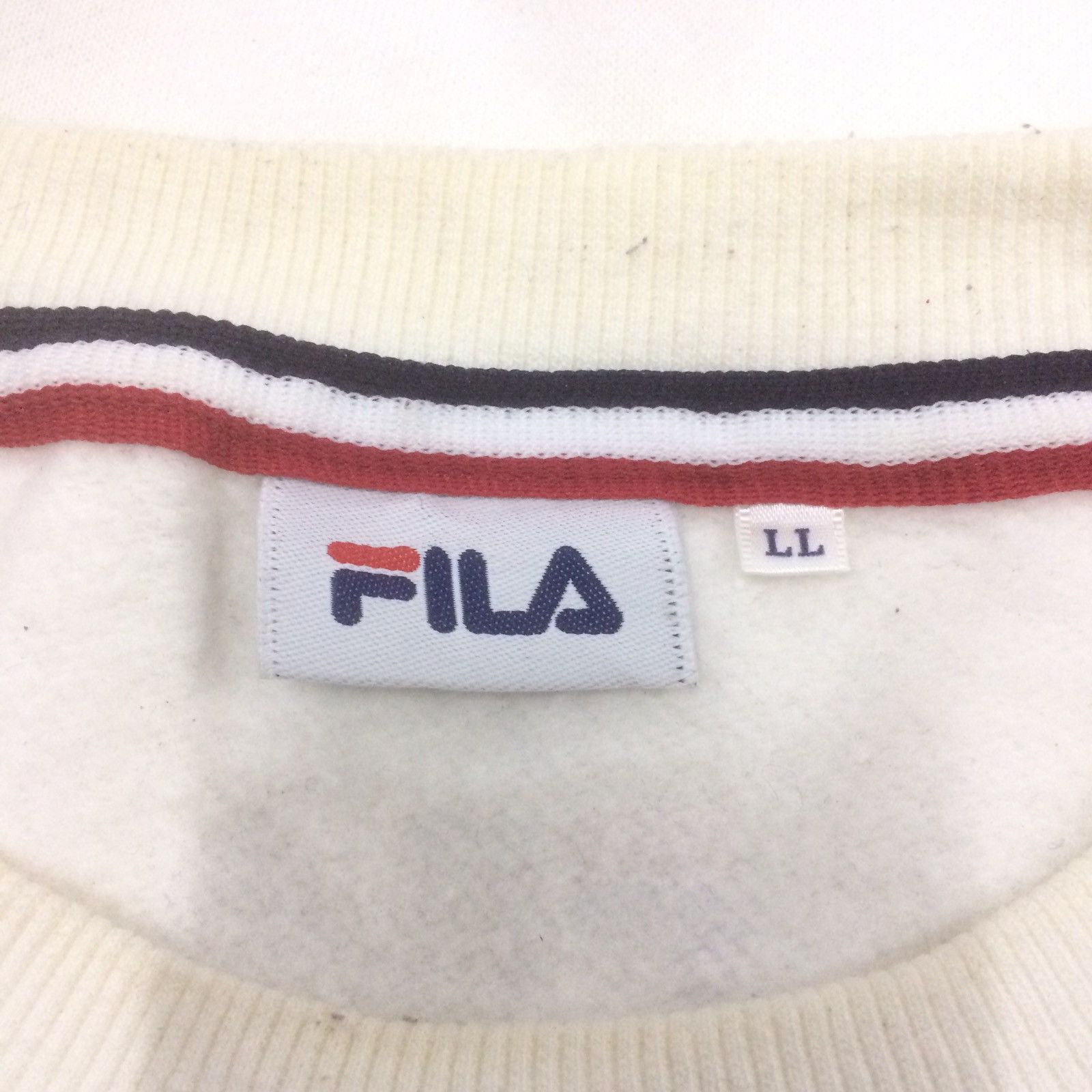Fila Vintage Fila Sweatshirt Embroidery Big Logo Size US L / EU 52-54 / 3 - 2 Thumbnail