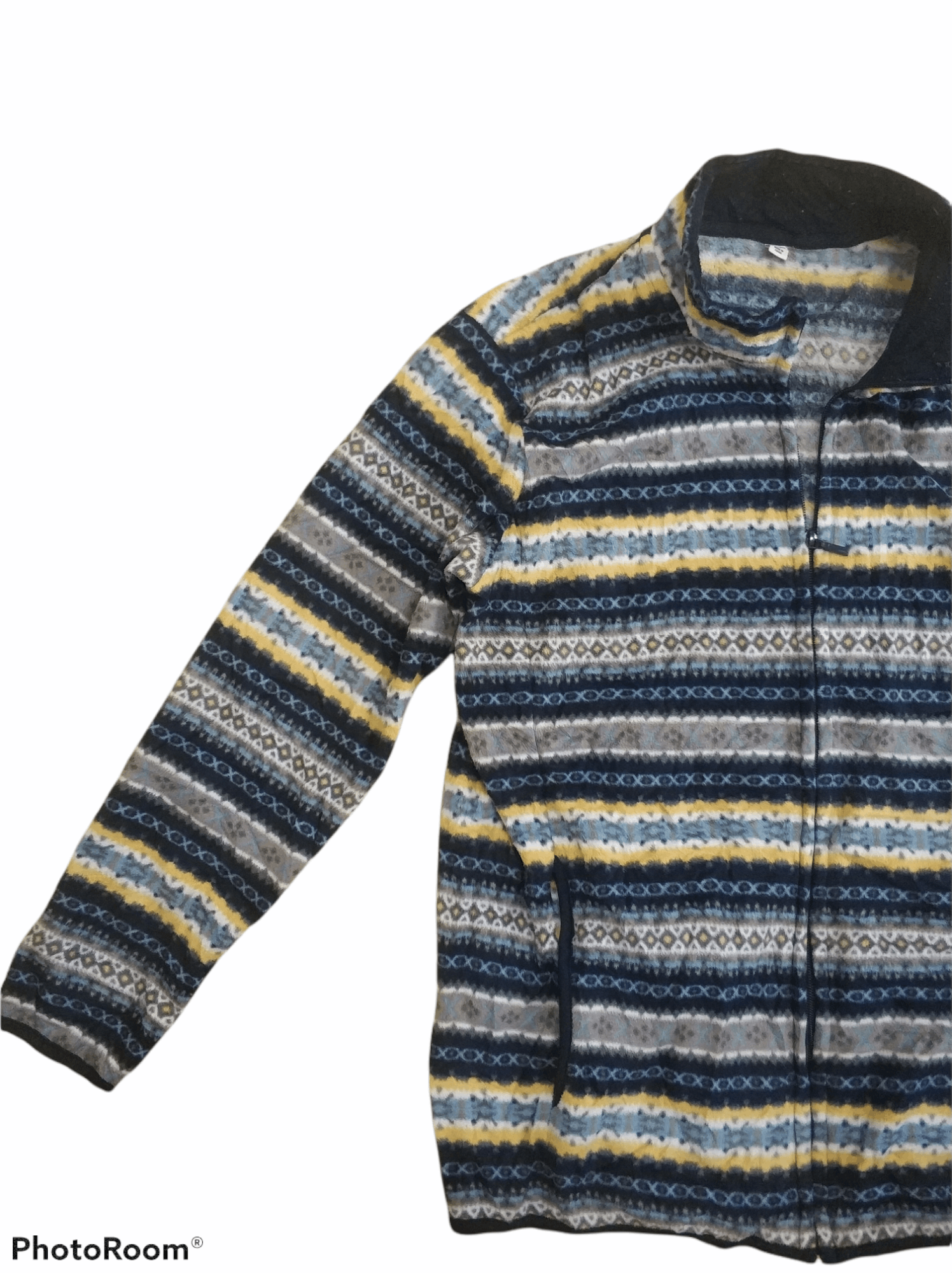 Japanese Brand 🔥Native Navajo Uniqlo Zipper Fleece Jacket Size US M / EU 48-50 / 2 - 3 Thumbnail