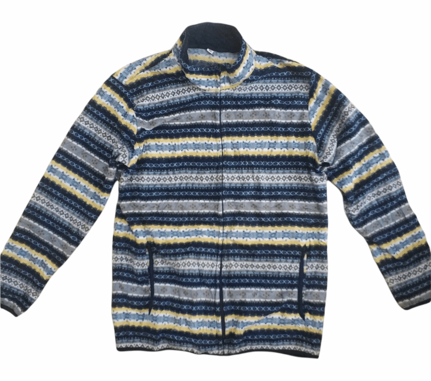 Japanese Brand 🔥Native Navajo Uniqlo Zipper Fleece Jacket Size US M / EU 48-50 / 2 - 1 Thumbnail