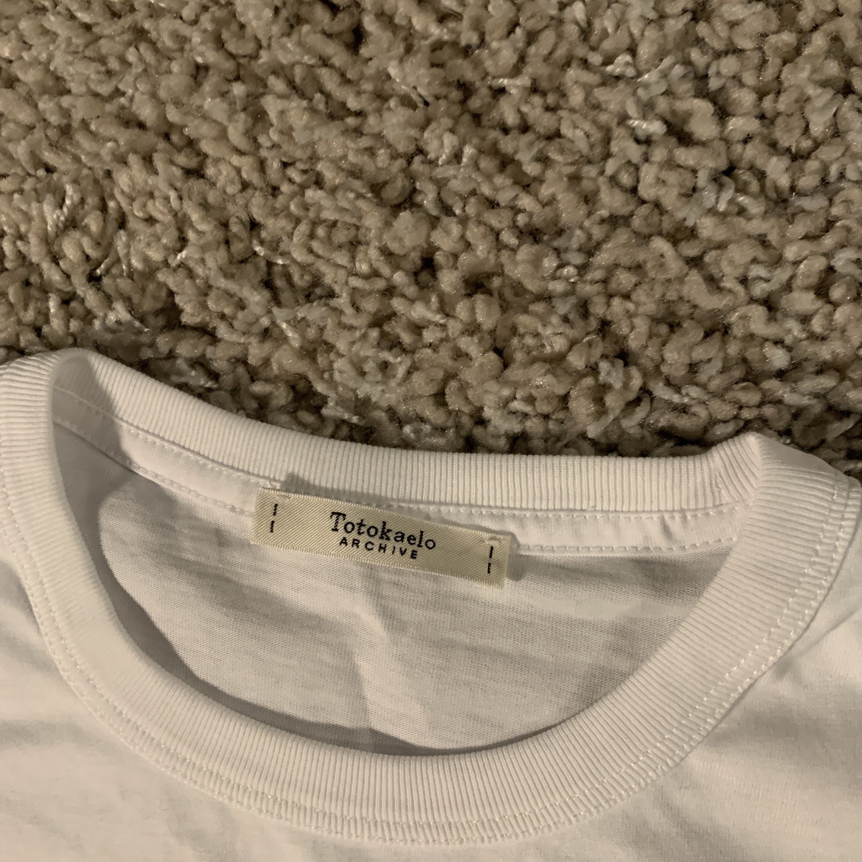 Totokaelo Archive Totokaelo Archive White Tshirt Size US S / EU 44-46 / 1 - 2 Thumbnail
