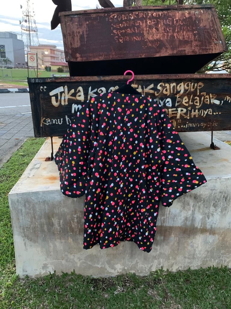 Japanese Brand × Vintage Japanese Traditional Kimono polka-dot Size US M / EU 48-50 / 2 - 2 Thumbnail