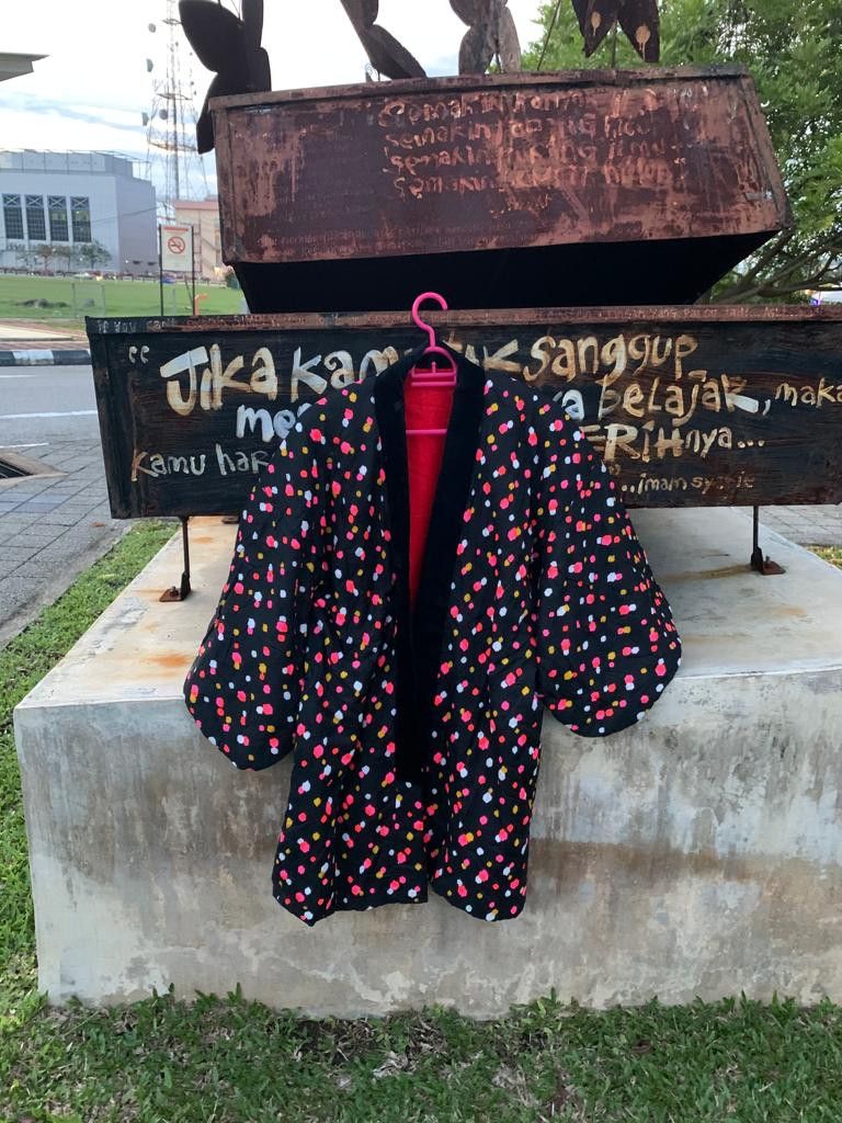 Japanese Brand × Vintage Japanese Traditional Kimono polka-dot Size US M / EU 48-50 / 2 - 1 Thumbnail