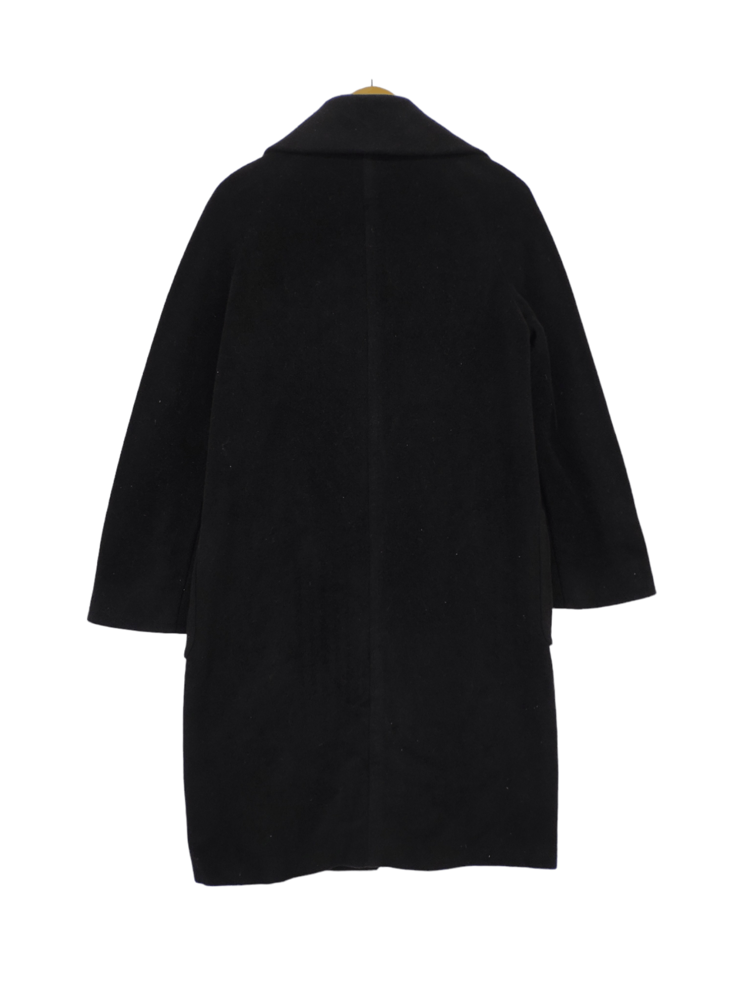 Max Mara Max Mara Wool Long Coat Cardigan Black Size M / US 6-8 / IT 42-44 - 3 Thumbnail