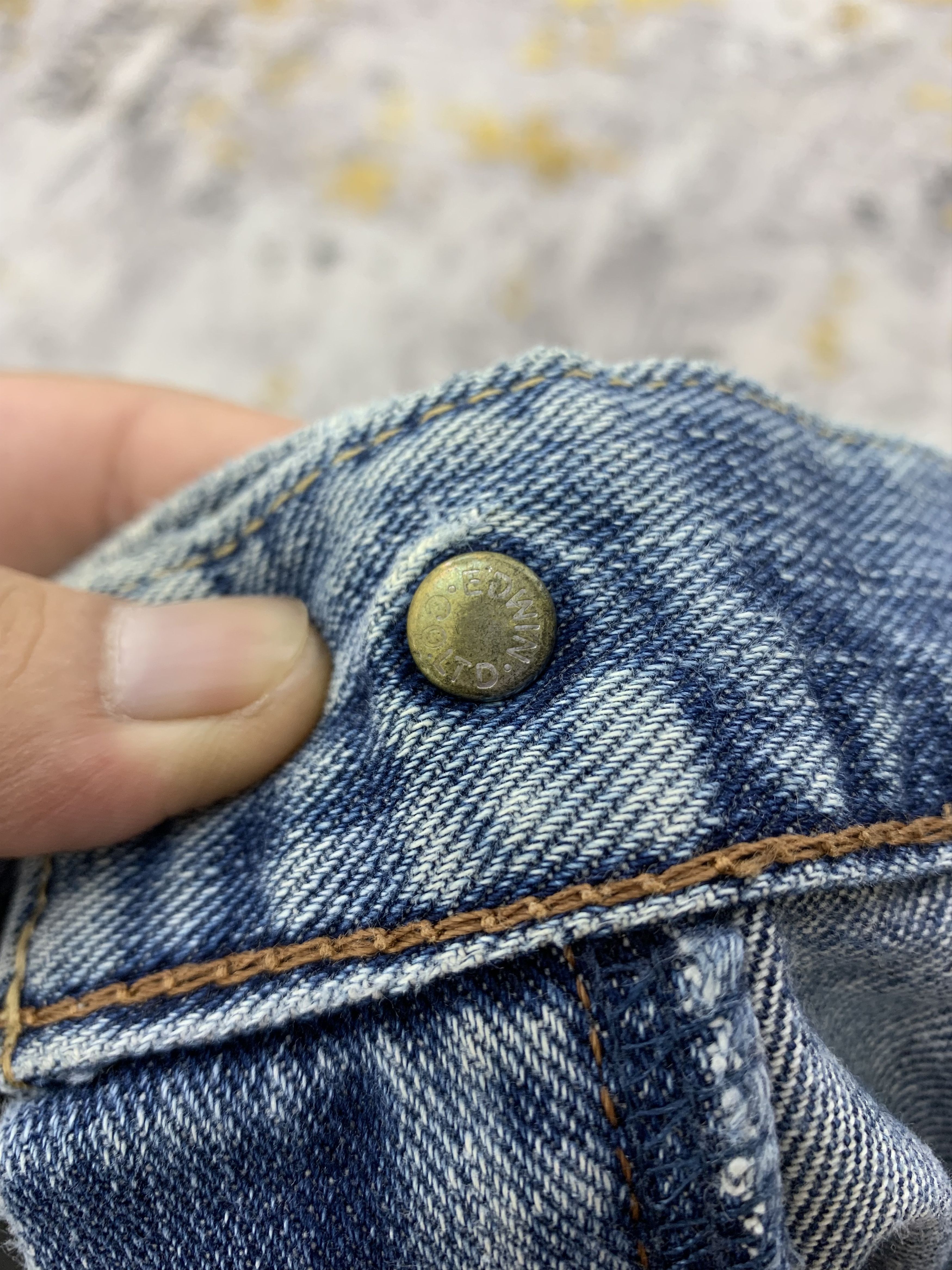 Edwin Vintage Edwin 403 Short Denim 31x11 Distressed Size US 31 - 8 Thumbnail