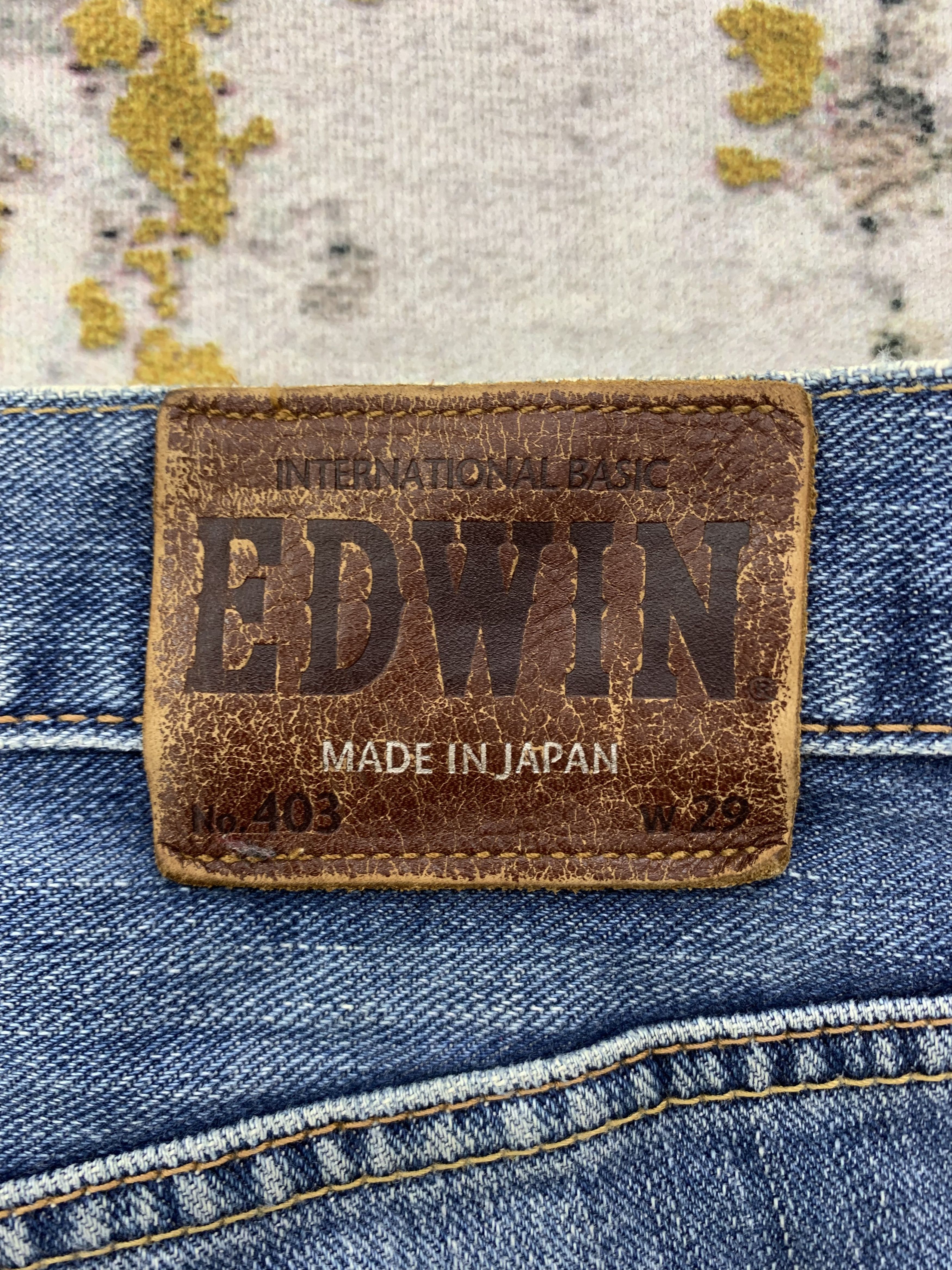 Edwin Vintage Edwin 403 Short Denim 31x11 Distressed Size US 31 - 4 Thumbnail