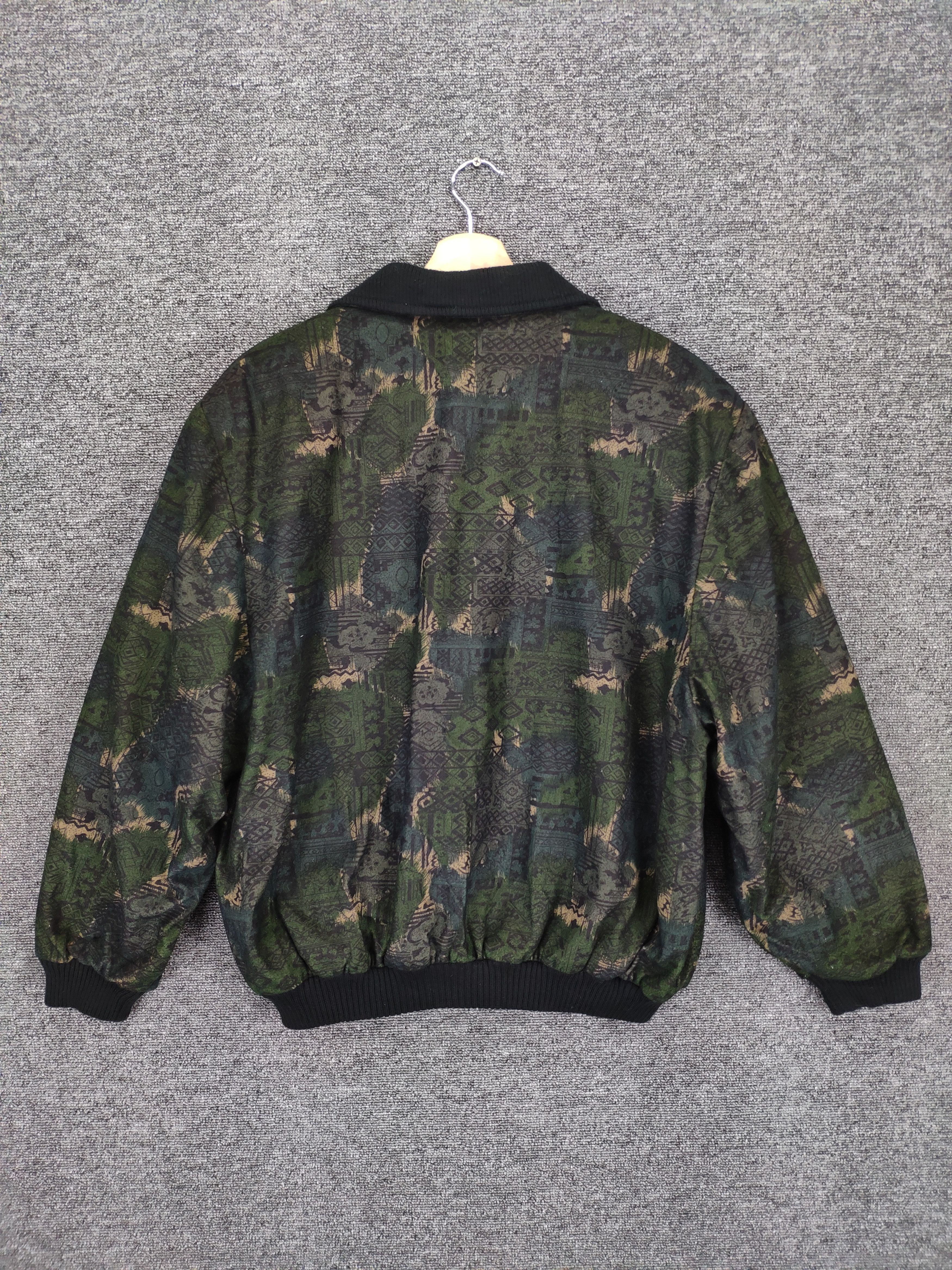 Japanese Brand Vintage Cardigan Jacket Abstract Motif Fullprint Size US L / EU 52-54 / 3 - 13 Thumbnail