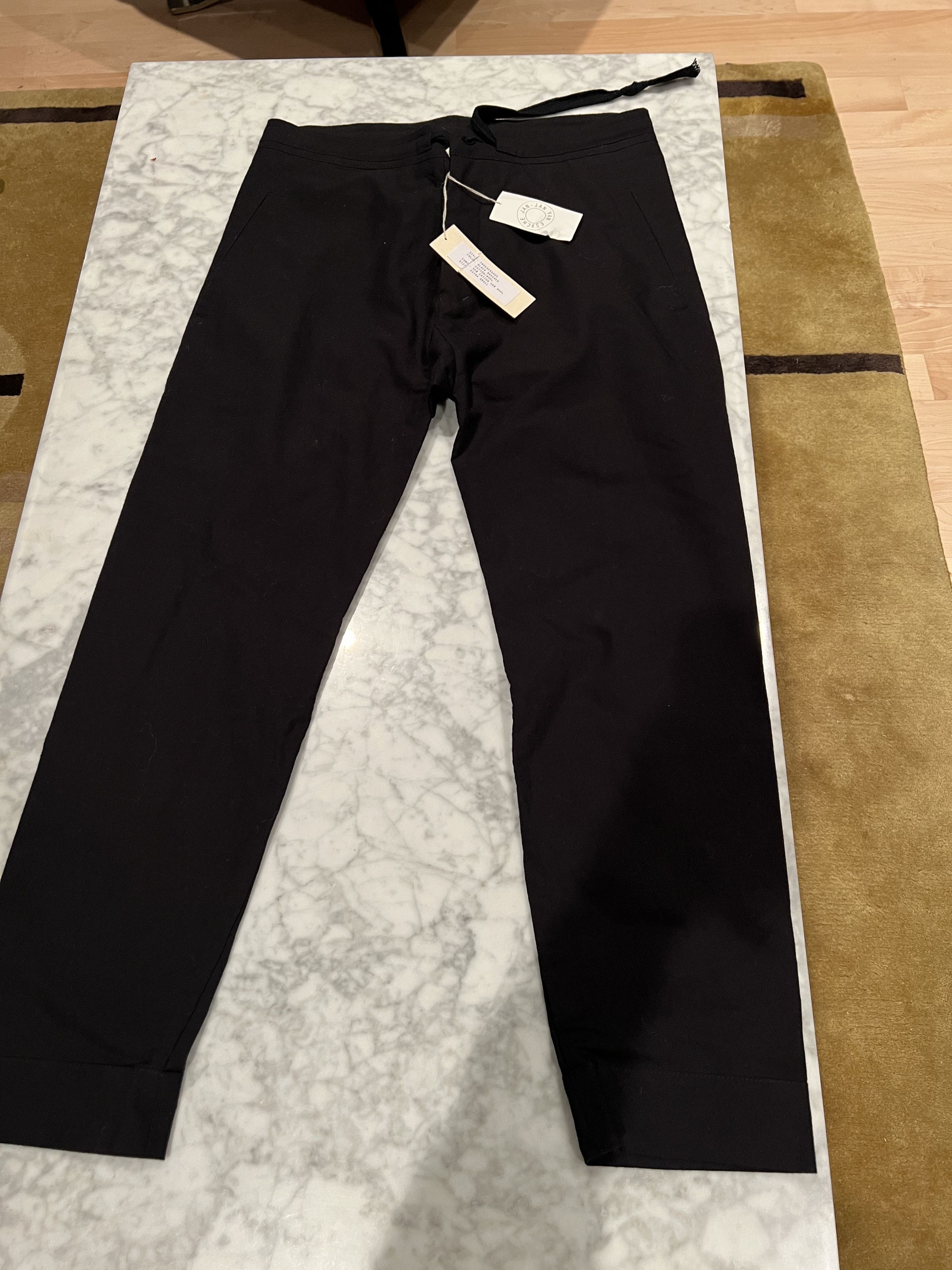 Jan Jan Van Essche trousers#68 in sumi grey linen twill