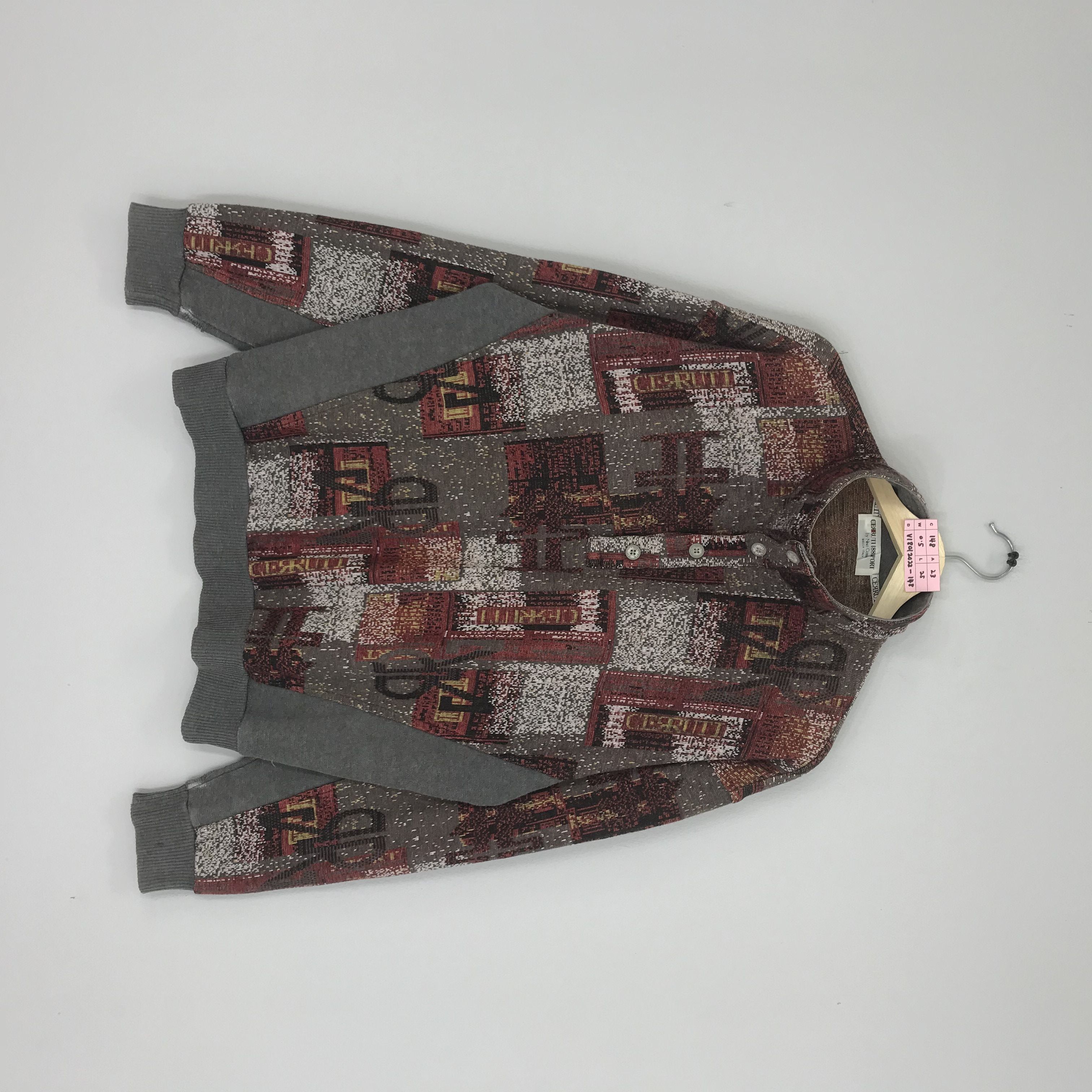 Cerruti 1881 Vintage Cerruti Sport Abstract Colour Retro Psychedelic Size US M / EU 48-50 / 2 - 1 Thumbnail