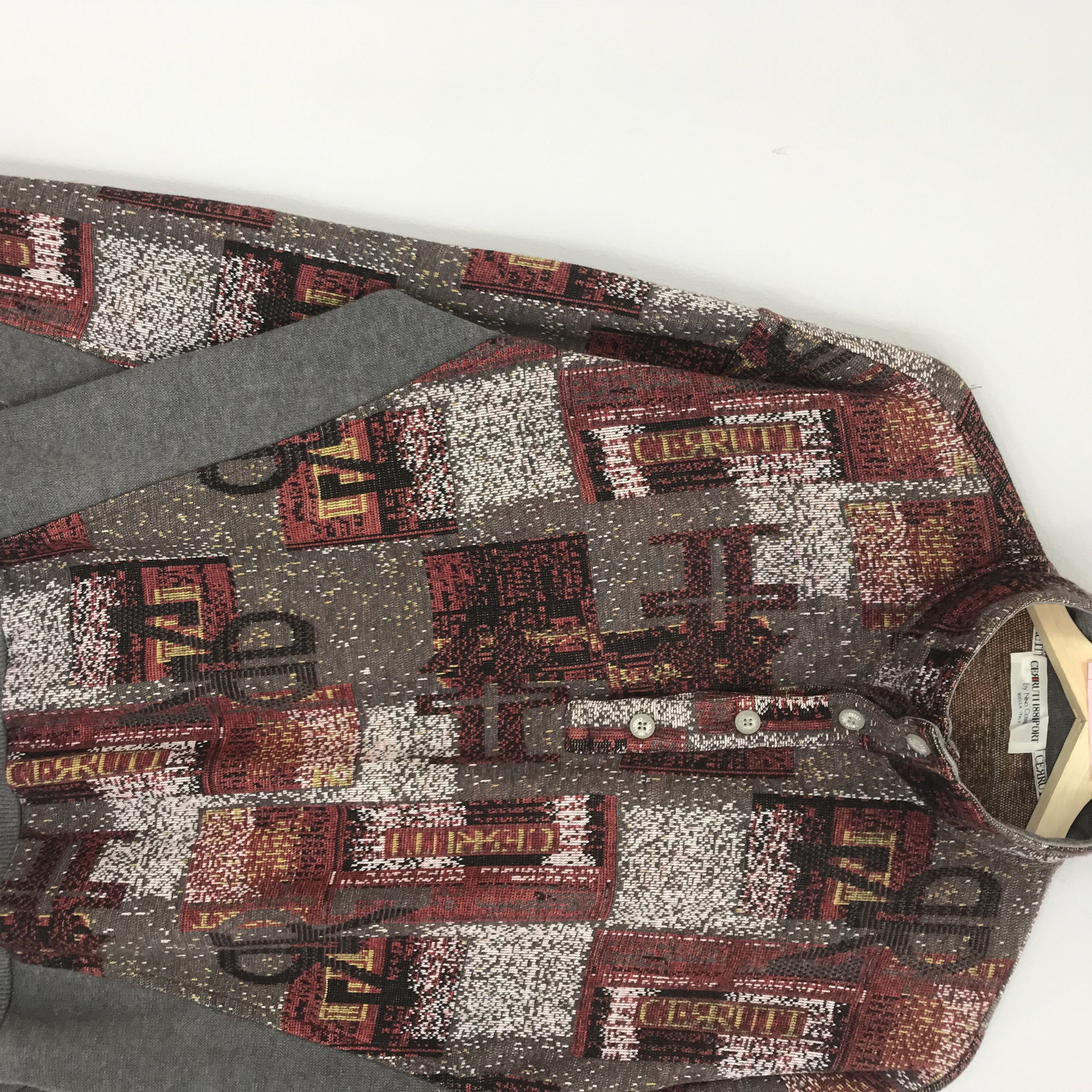 Cerruti 1881 Vintage Cerruti Sport Abstract Colour Retro Psychedelic Size US M / EU 48-50 / 2 - 3 Thumbnail